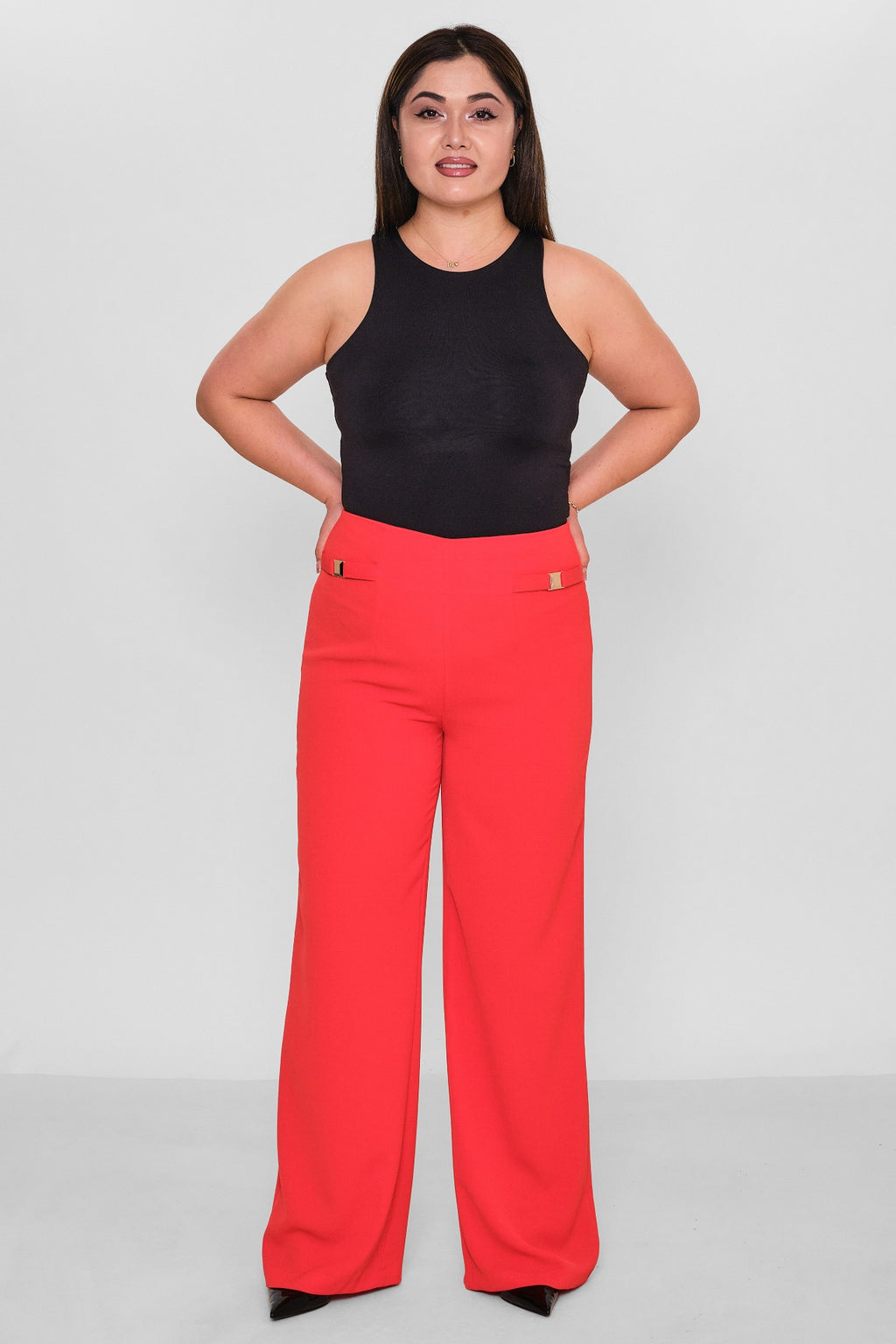Selen - Plus Size Trousers (SLN26Y11903) - 8690200085970
