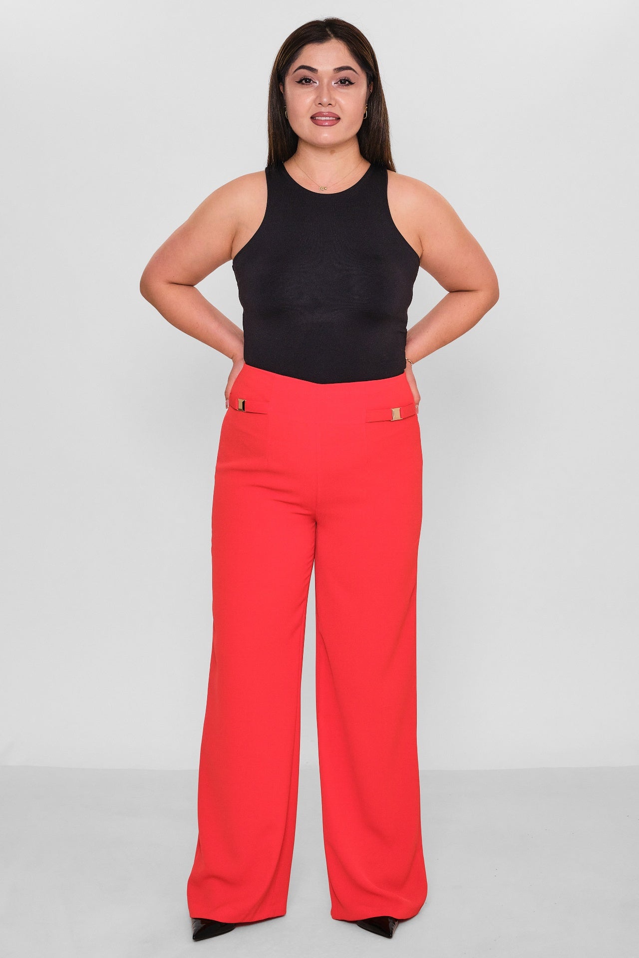 Selen - Plus Size Trousers (SLN26Y11903) - 8690200085970
