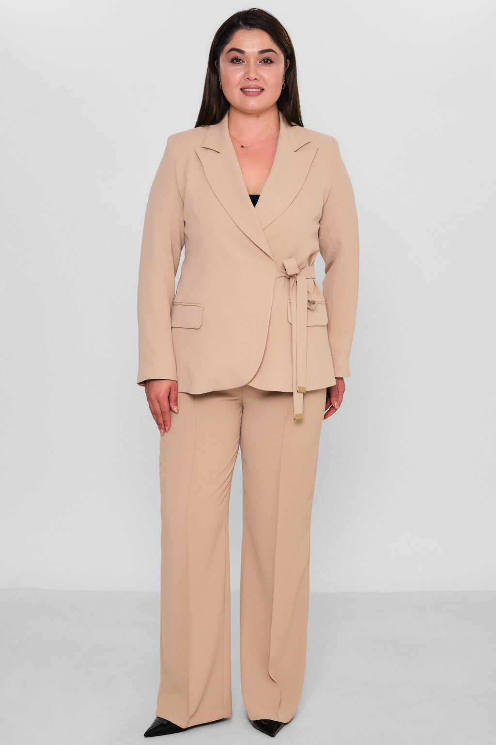 Selen - Plus Size Jacket (SLN26Y17533) - 8690200086007