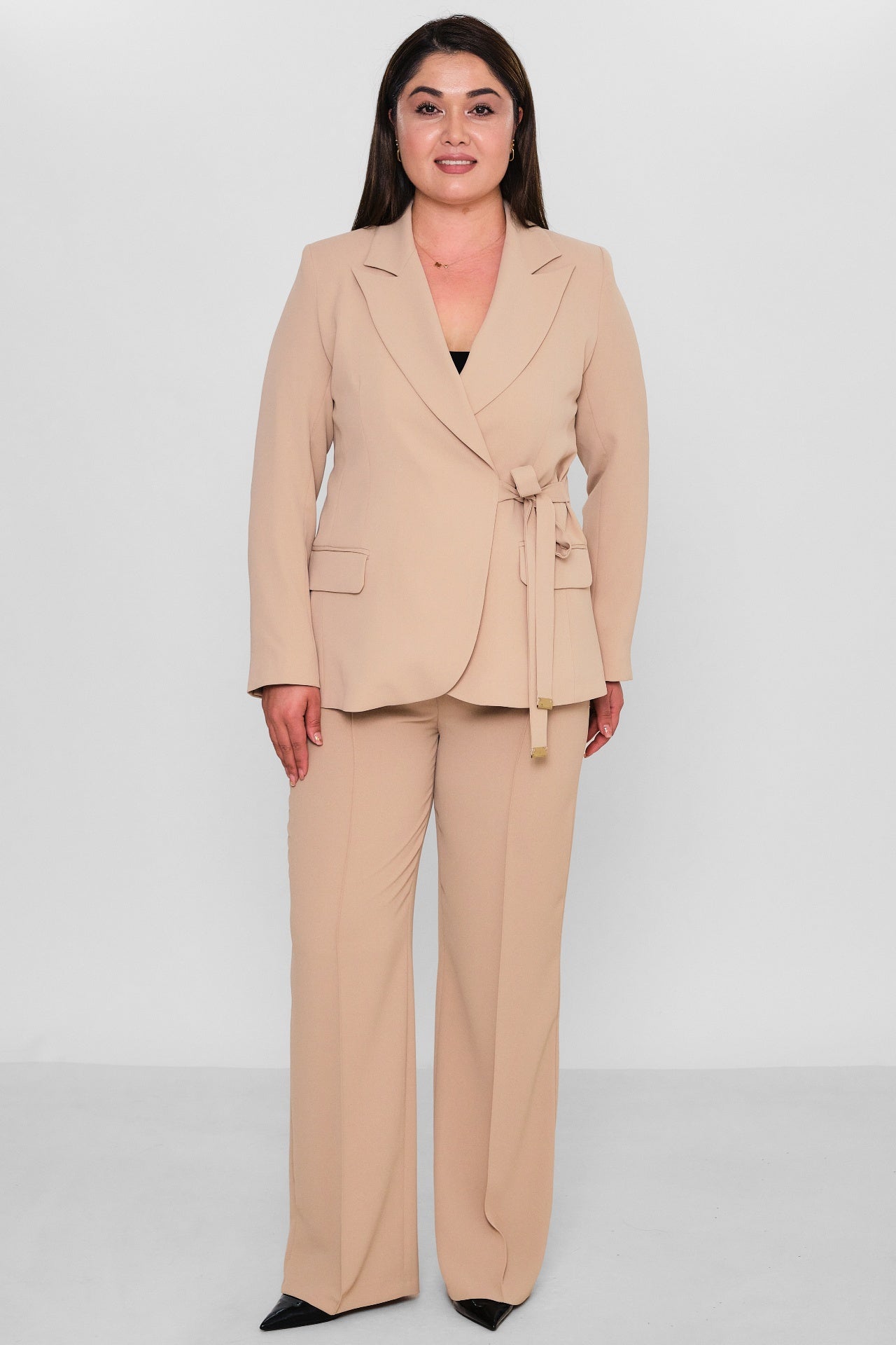 Selen - Plus Size Jacket (SLN26Y17533) - 8690200086007