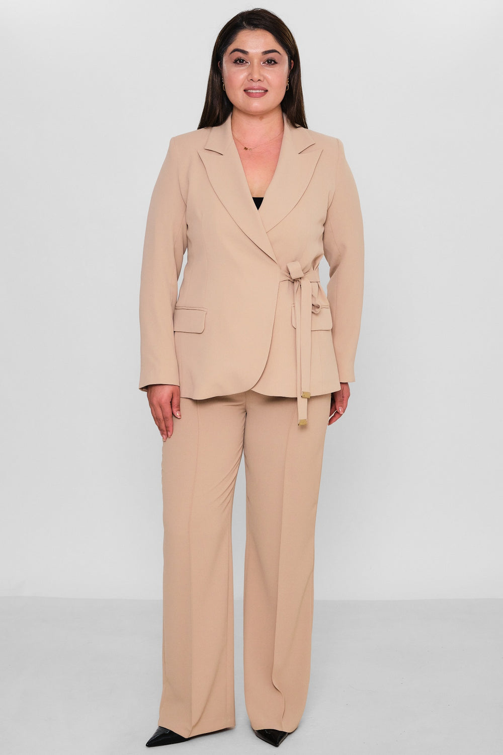 Selen - Plus Size Jacket (SLN26Y17533) - 8690200086007