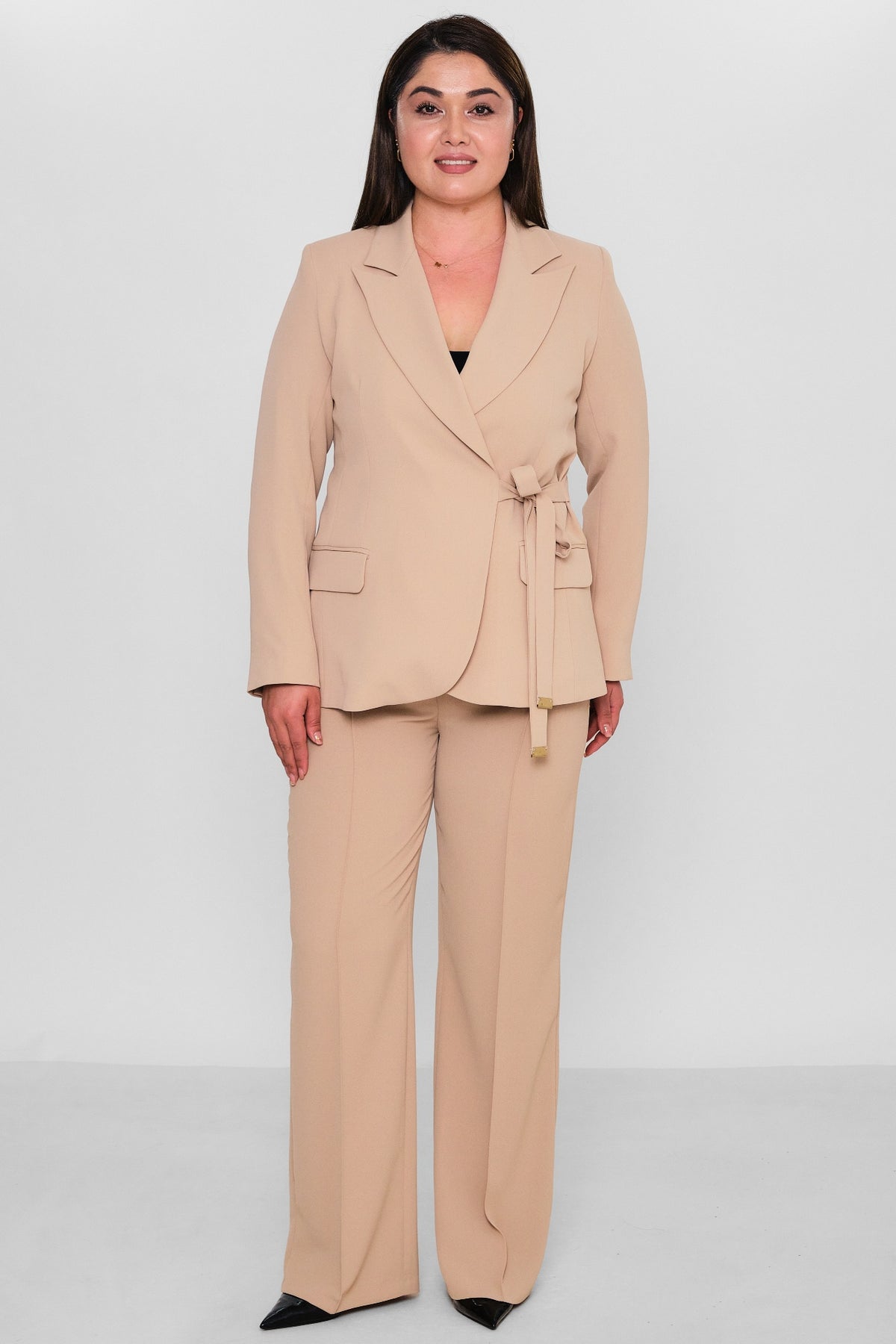 Selen - Plus Size Jacket (SLN26Y17533) - 8690200086007