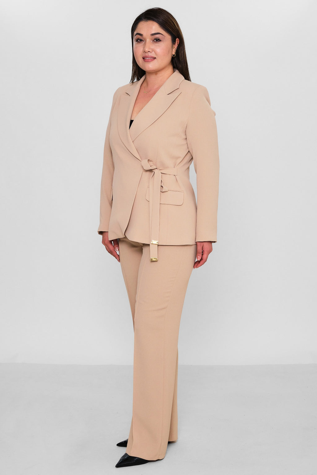 Selen - Plus Size Jacket (SLN26Y17533) - 8690200086007