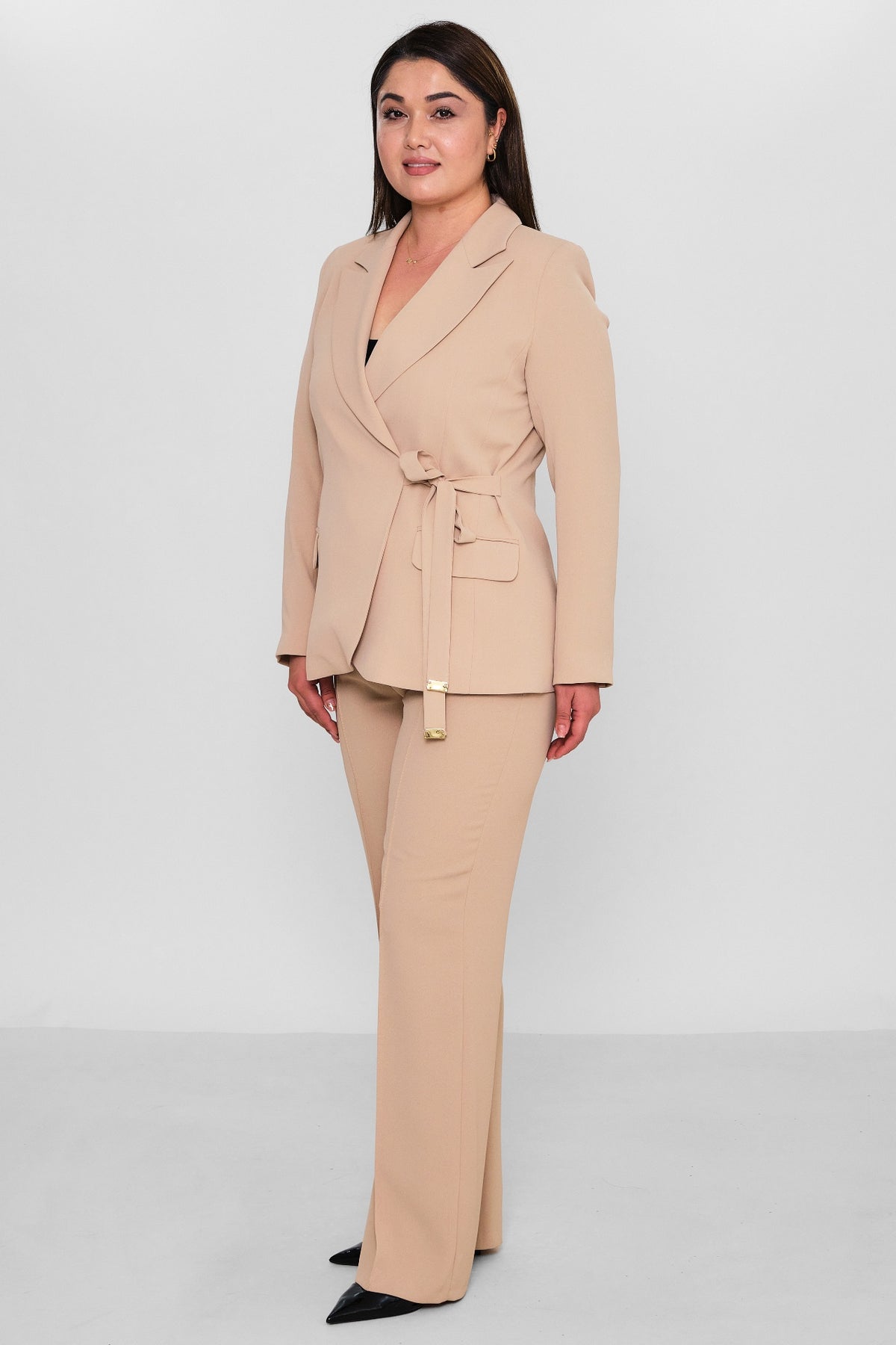 Selen - Plus Size Jacket (SLN26Y17533) - 8690200086007