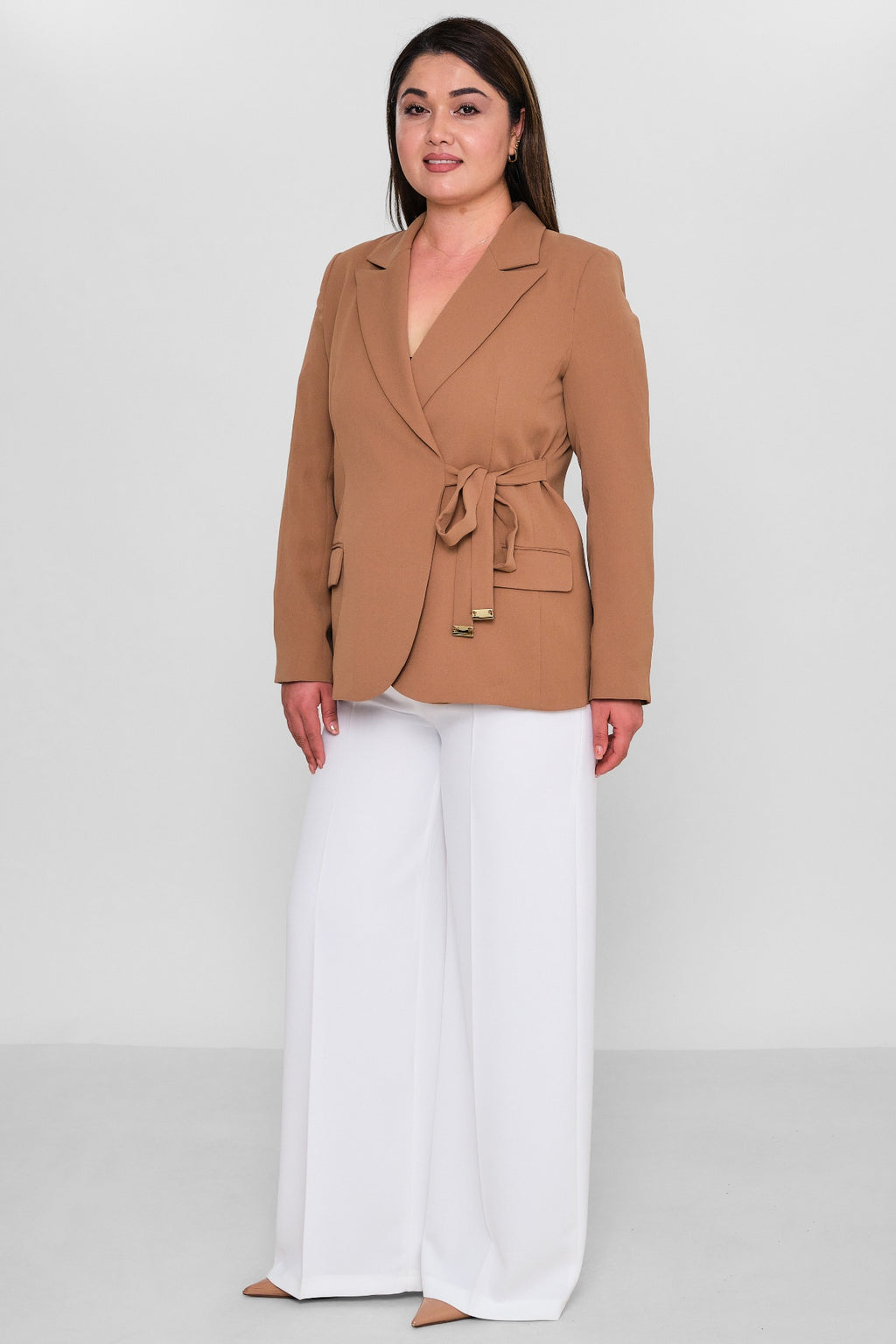 Selen - Plus Size Jacket (SLN26Y17533) - 8690200086021