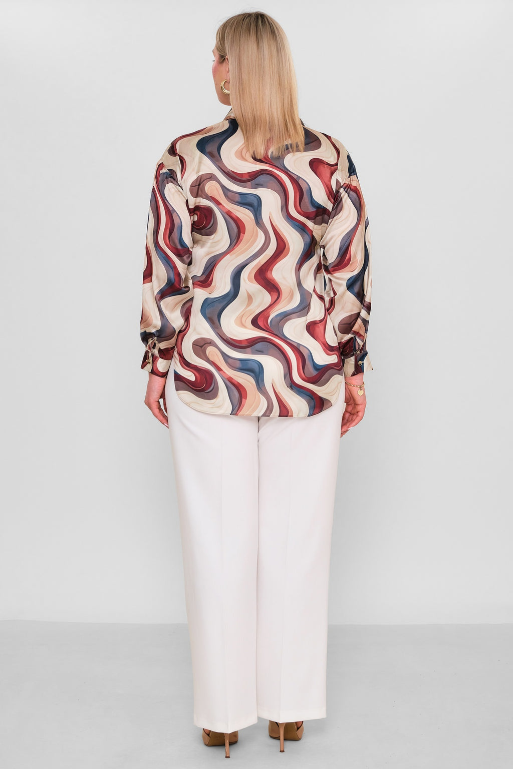 Selen - Plus Size Blouse (SLN26Y260270) - 8690200086328