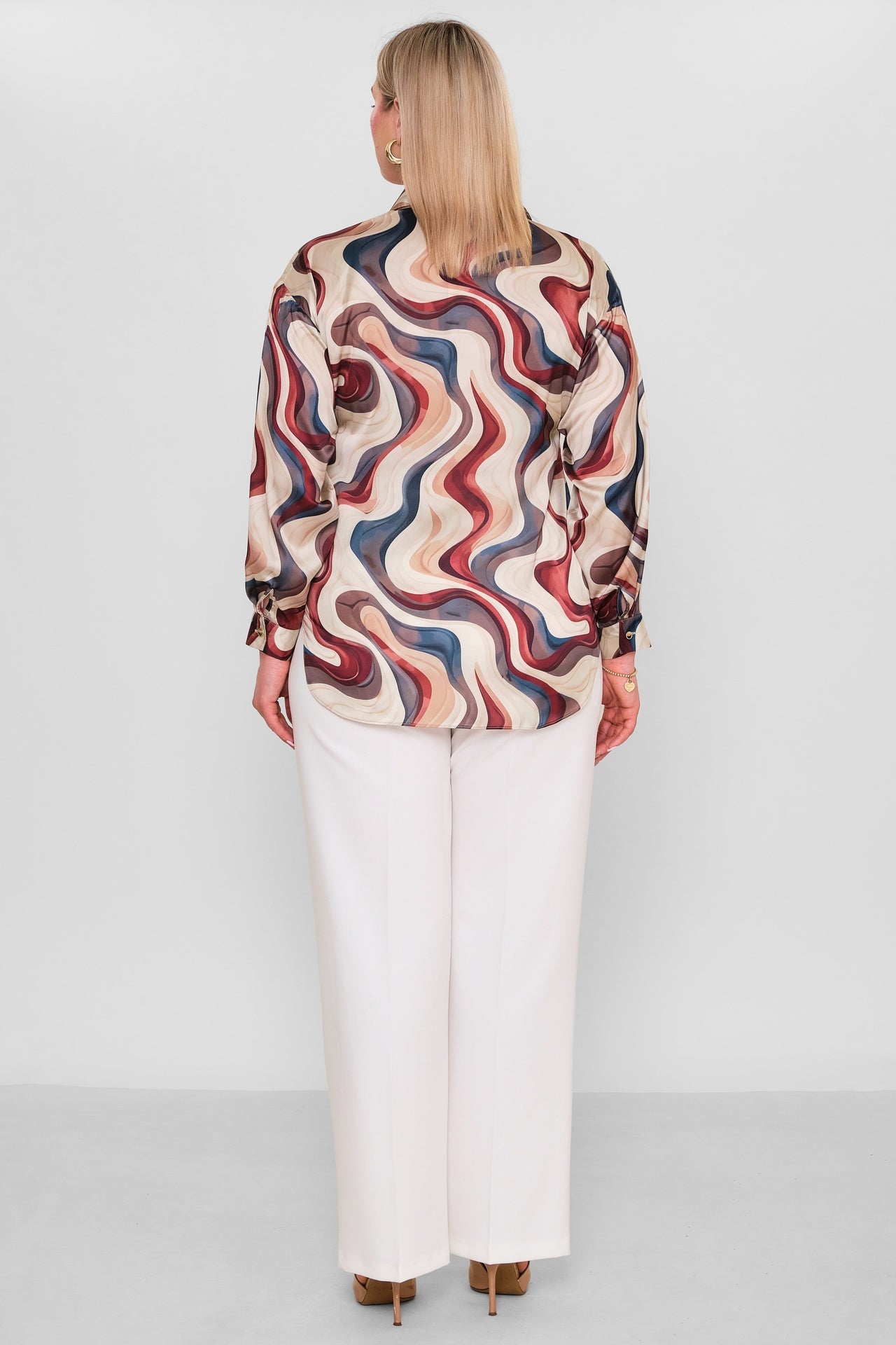 Selen - Plus Size Blouse (SLN26Y260270) - 8690200086328