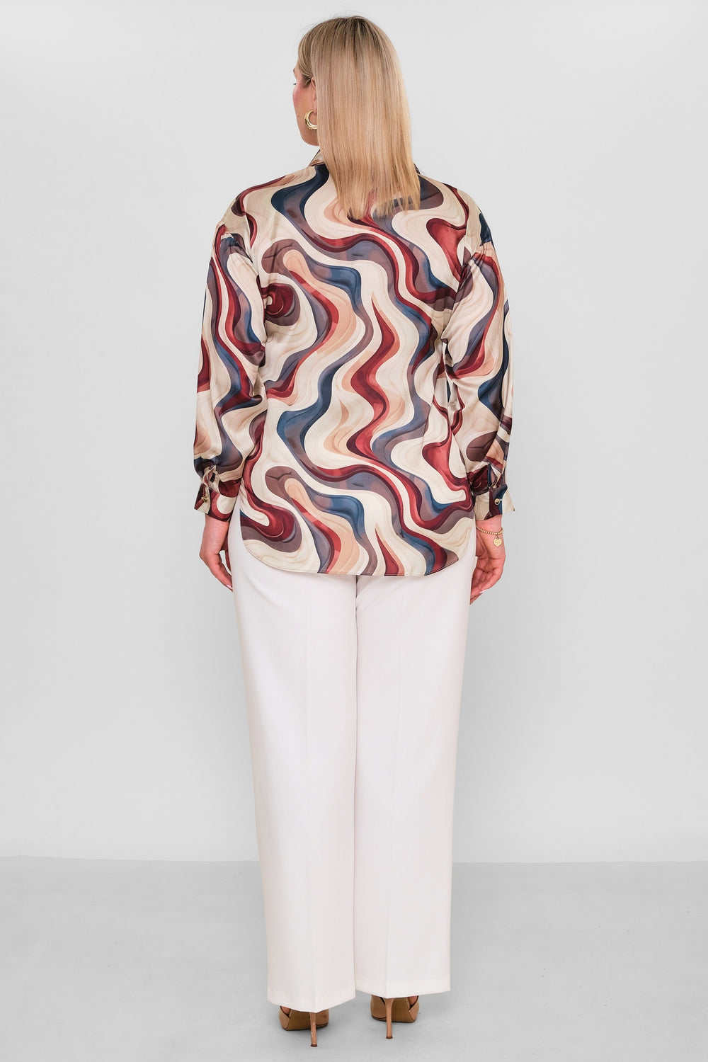 Selen - Plus Size Blouse (SLN26Y260270) - 8690200086328