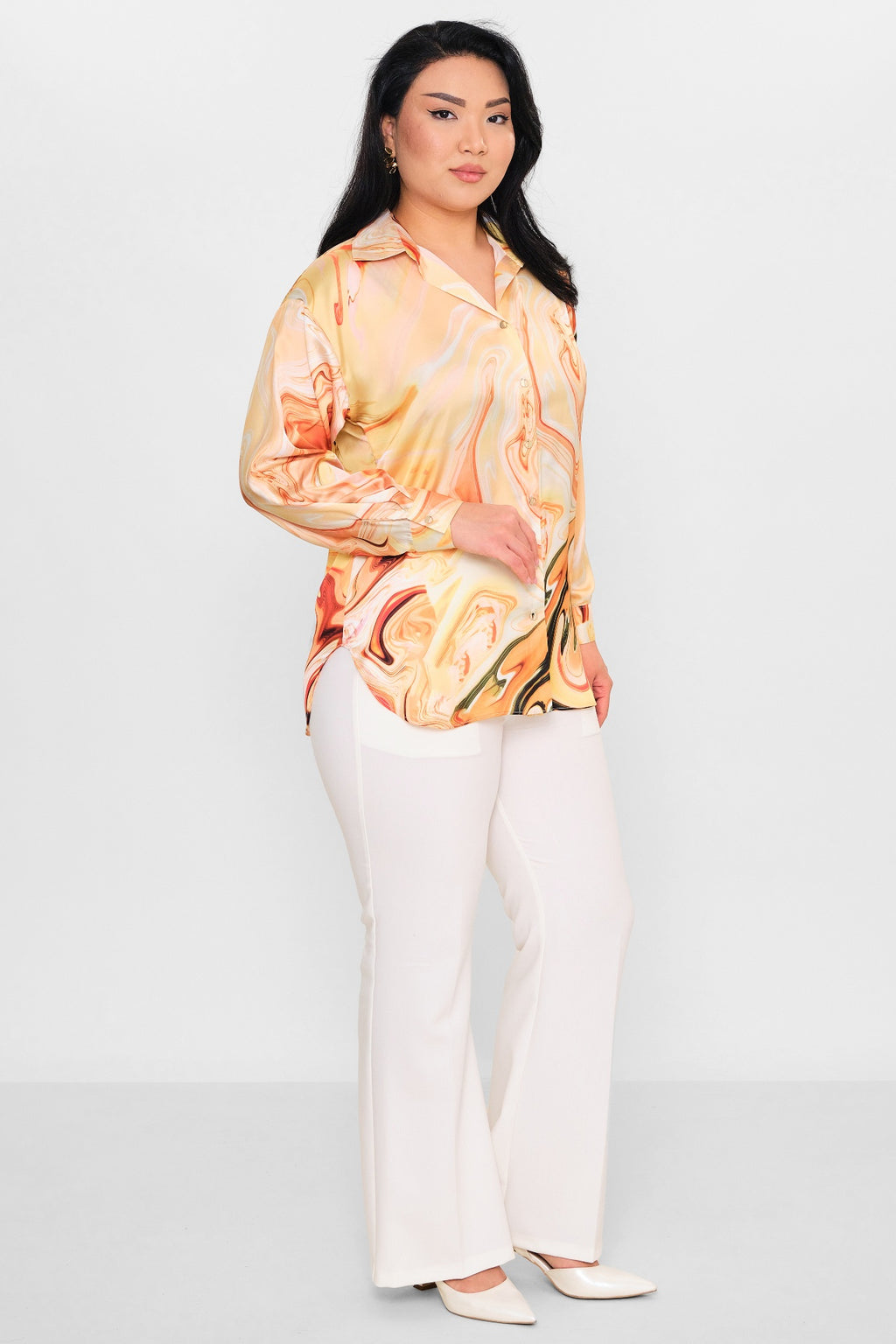 Selen - Plus Size Blouse (SLN26Y260270) - 8690200086397