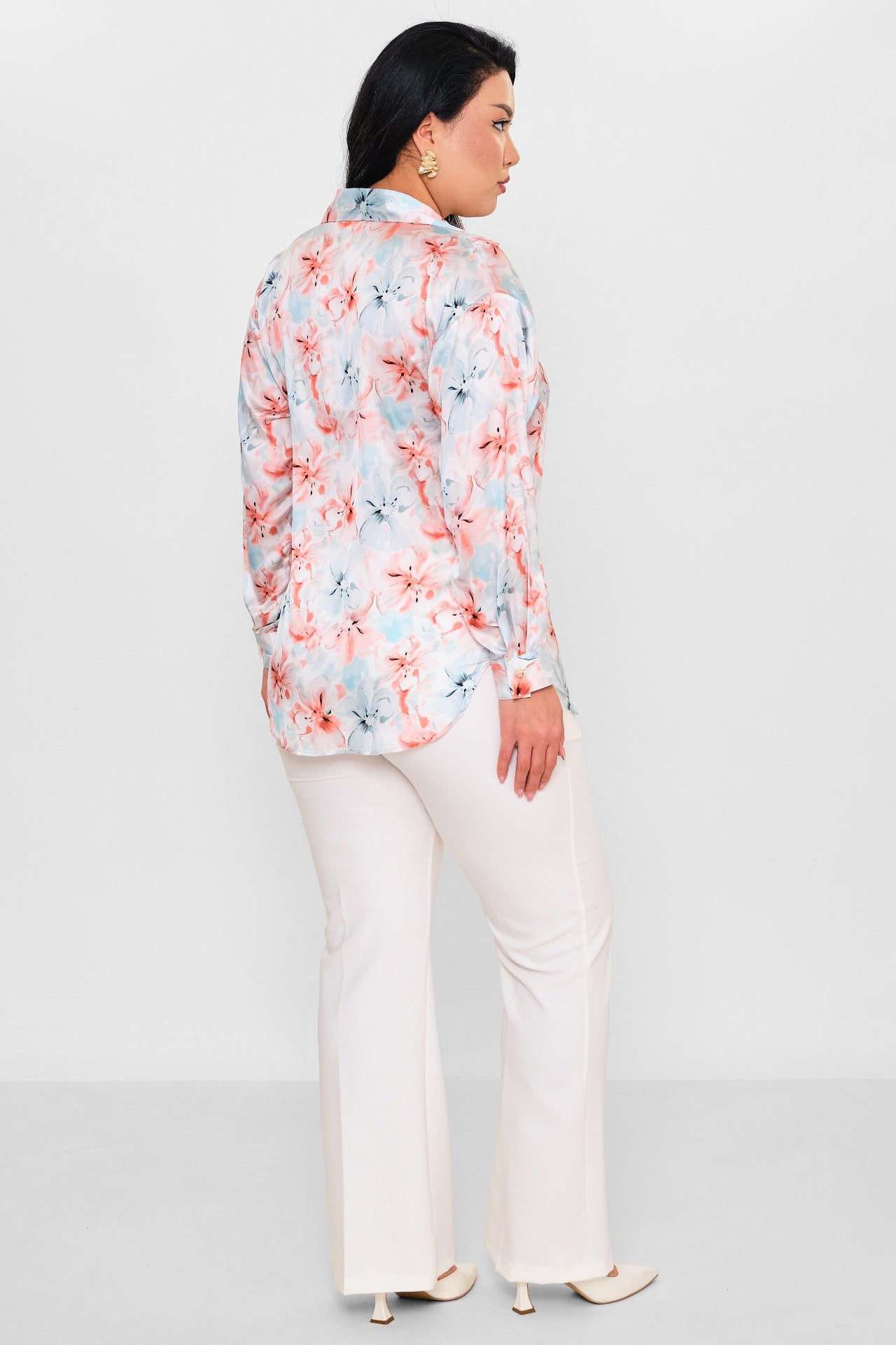 Selen - Plus Size Blouse (SLN26Y260270) - 8690200086427