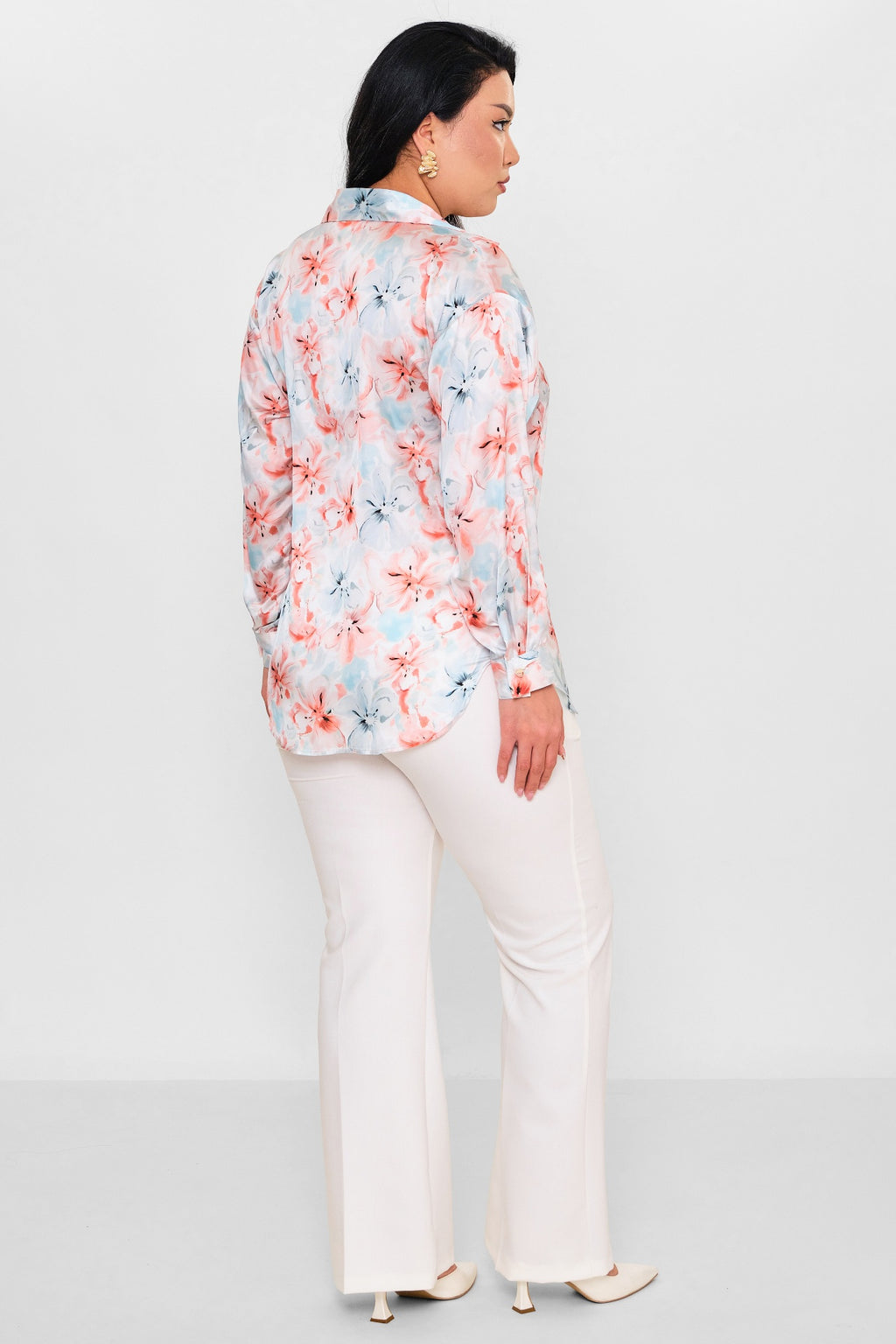 Selen - Plus Size Blouse (SLN26Y260270) - 8690200086427