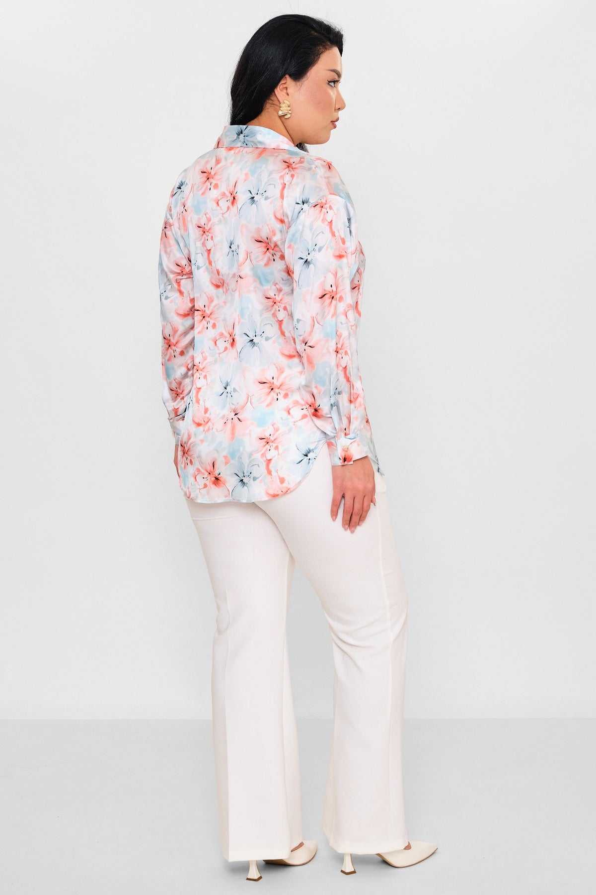 Selen - Plus Size Blouse (SLN26Y260270) - 8690200086427