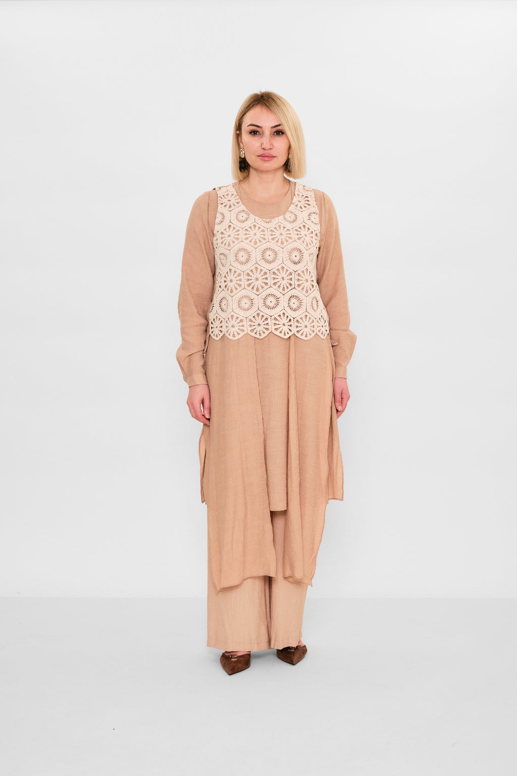Almarwah - Plus Size Suit (AMH26Y202755) - 8690200086762