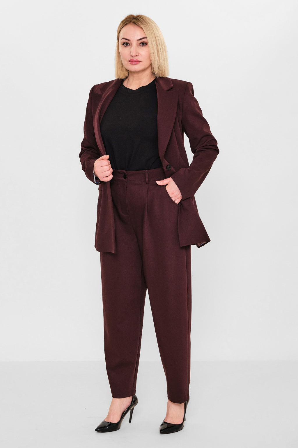Almarwah - Plus Size Suit (AMH26Y202935) - 8690200086915