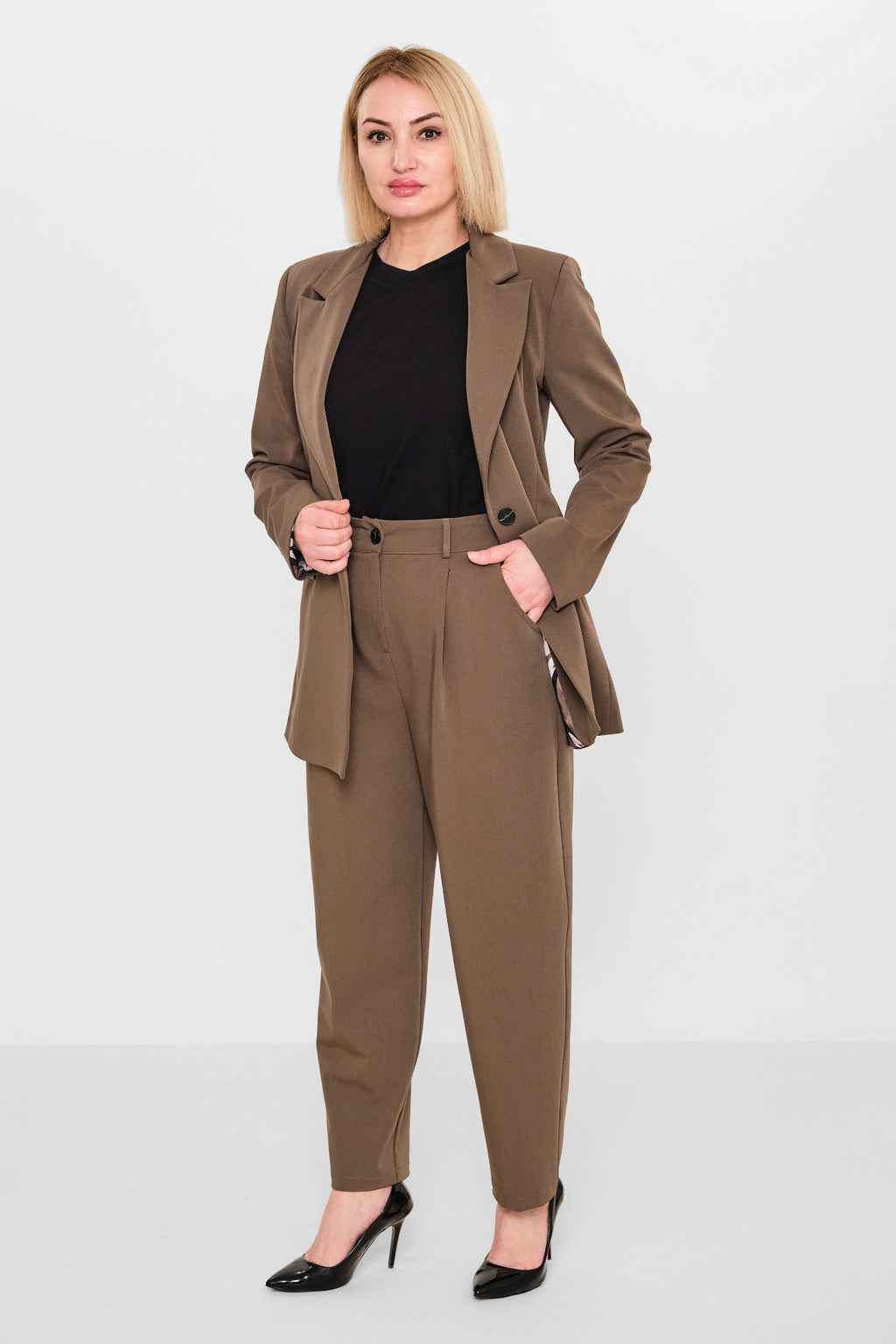 Almarwah - Plus Size Suit (AMH26Y202935) - 8690200086922