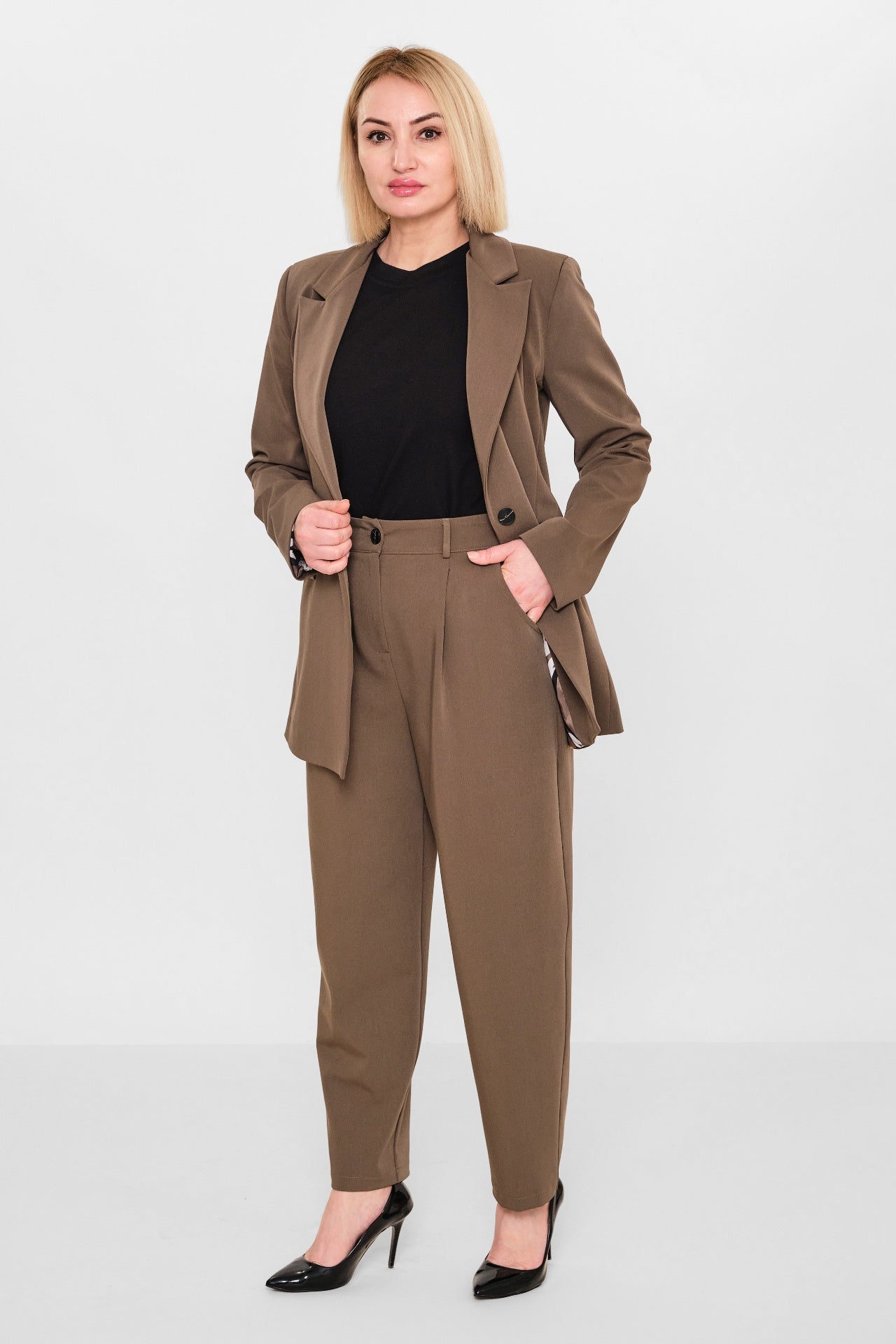 Almarwah - Plus Size Suit (AMH26Y202935) - 8690200086922