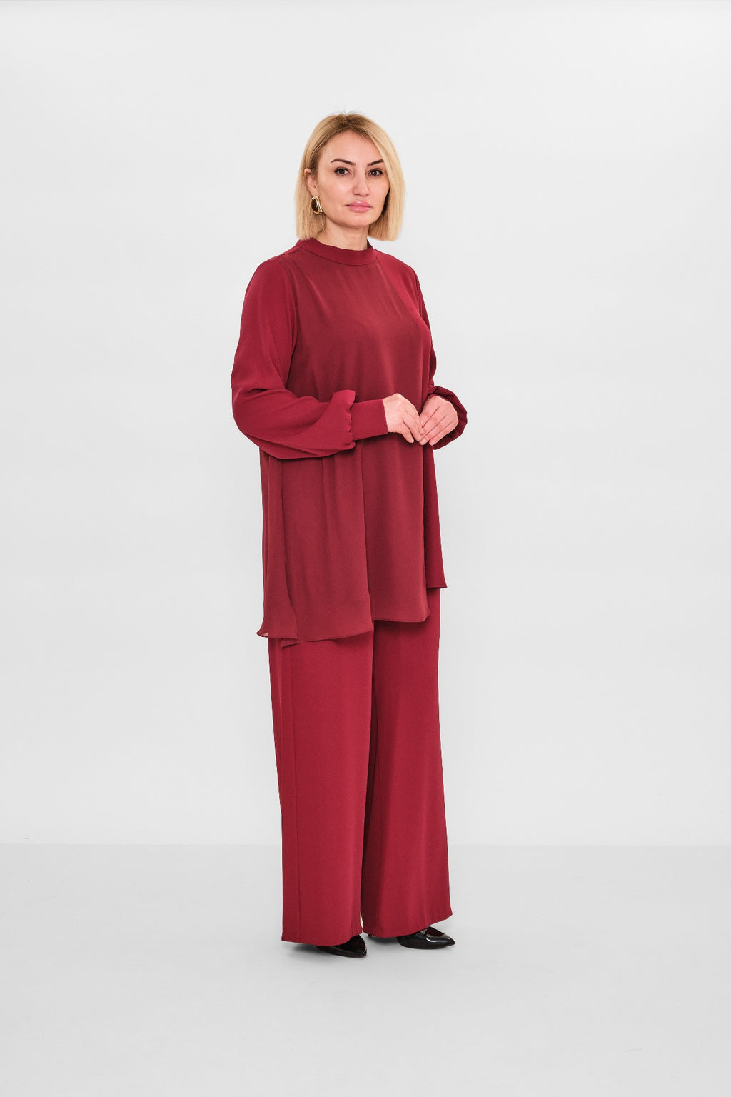 Almarwah - Plus Size Suit (AMH26Y90334) - 8690200087226
