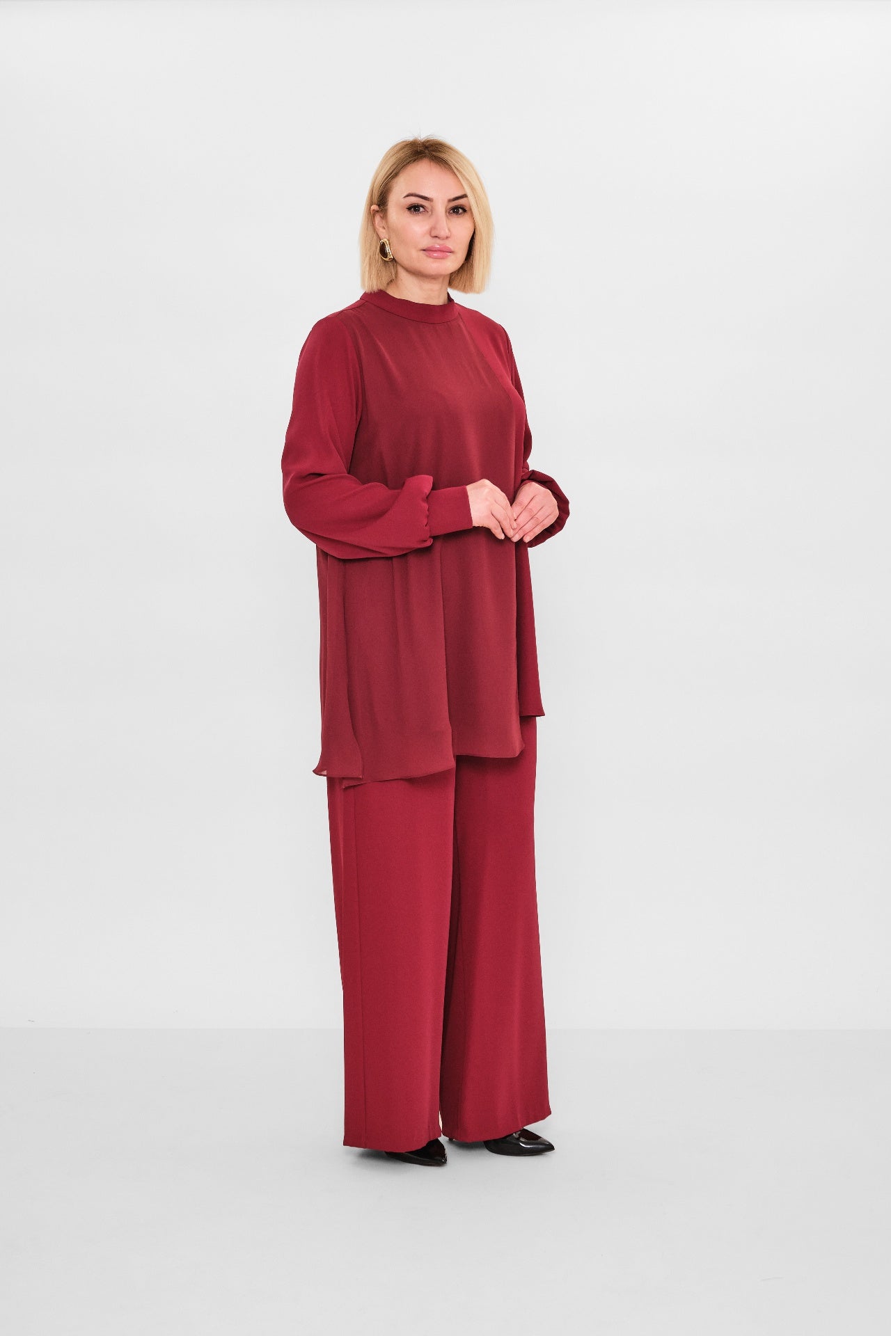Almarwah - Plus Size Suit (AMH26Y90334) - 8690200087226