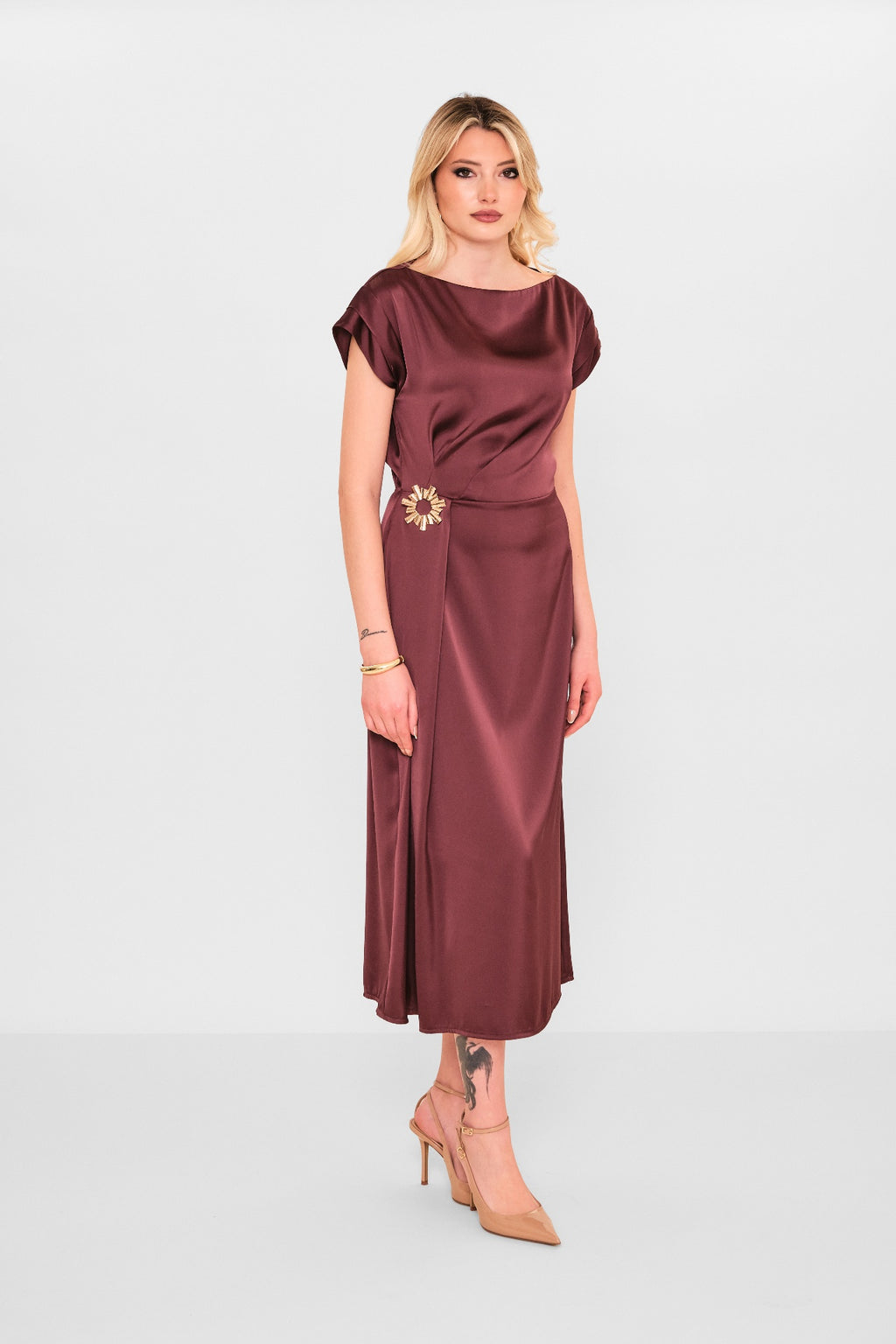 Maqrell - Plus Size Dress (MAQ26Y1231) - 8690200087318