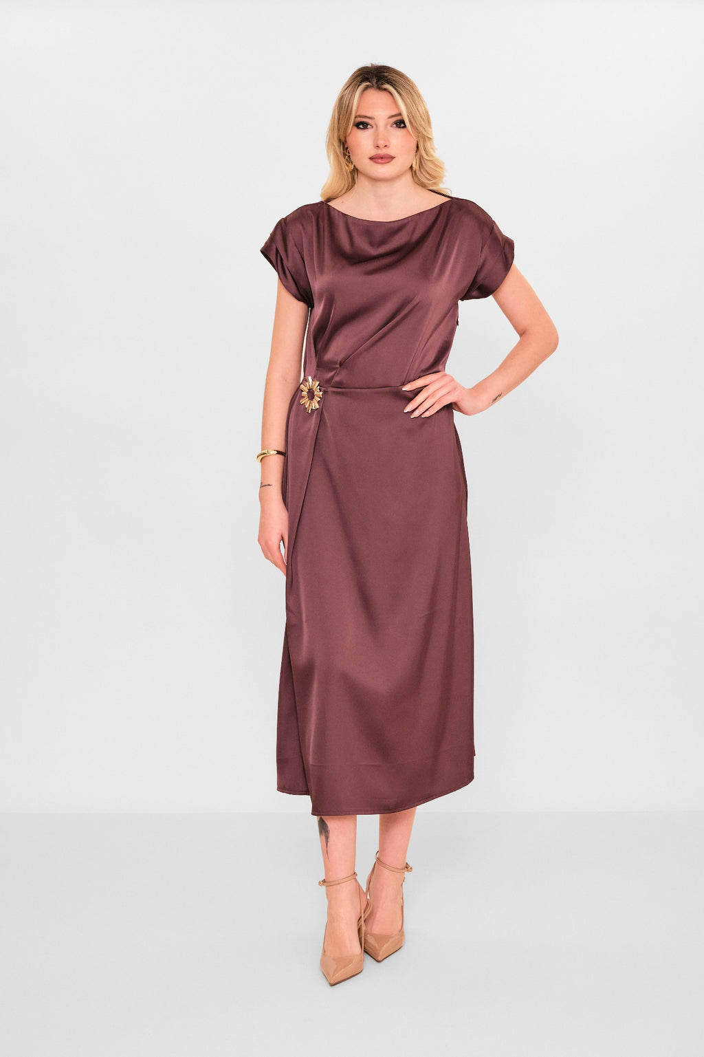 Maqrell - Plus Size Dress (MAQ26Y1231) - 8690200087325