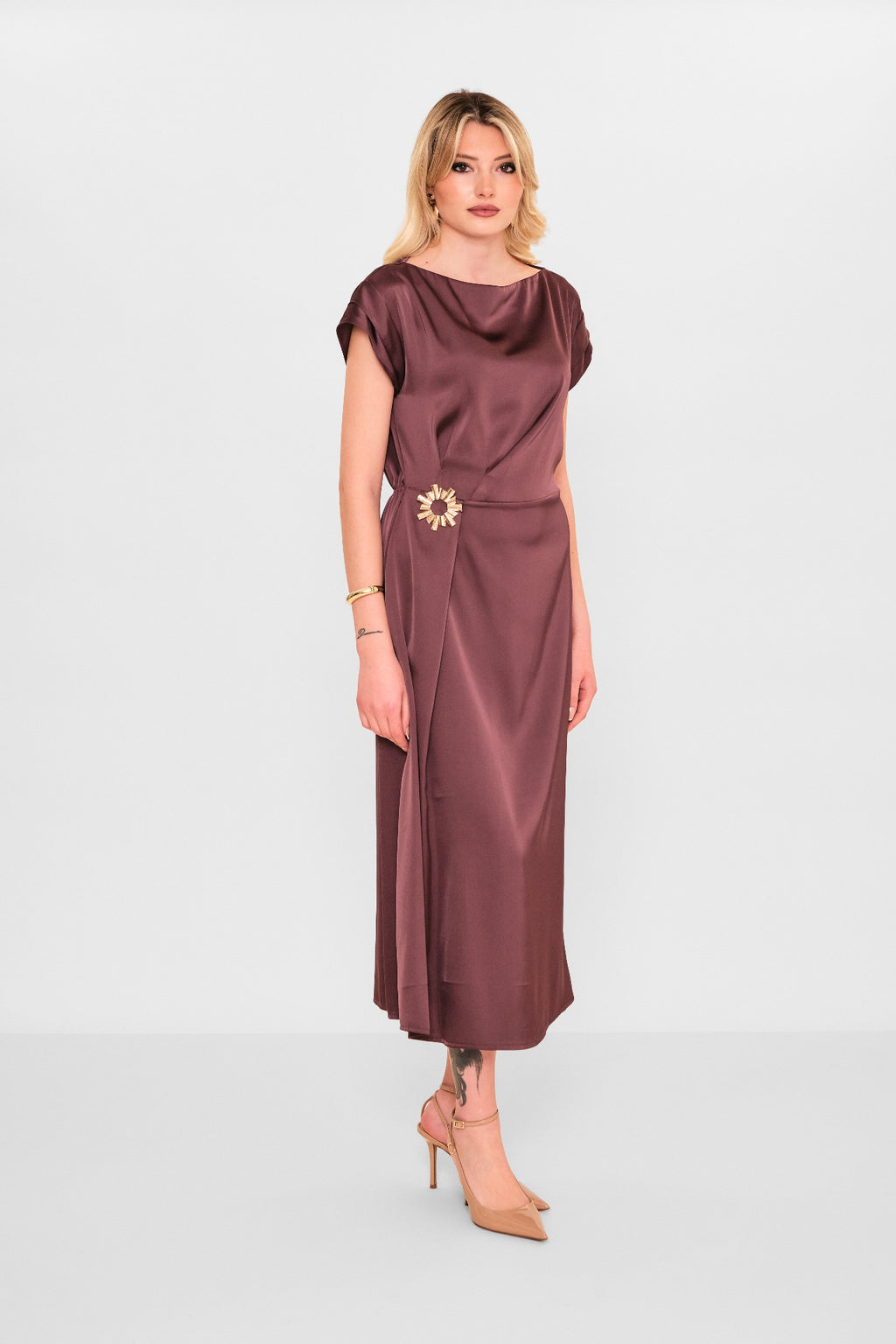 Maqrell - Plus Size Dress (MAQ26Y1231) - 8690200087325