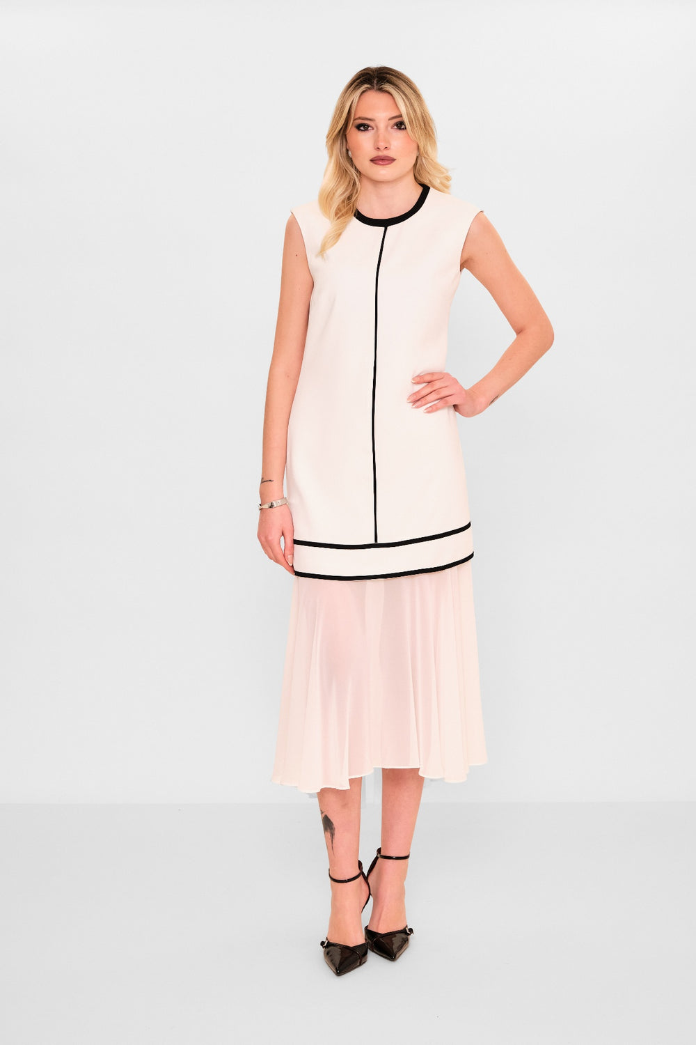 Maqrell - Plus Size Dress (MAQ26Y1246) - 8690200087356