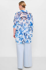 Laluce - Plus Size Shirt (L2.Y25.GML.2G125) - 8690200087639