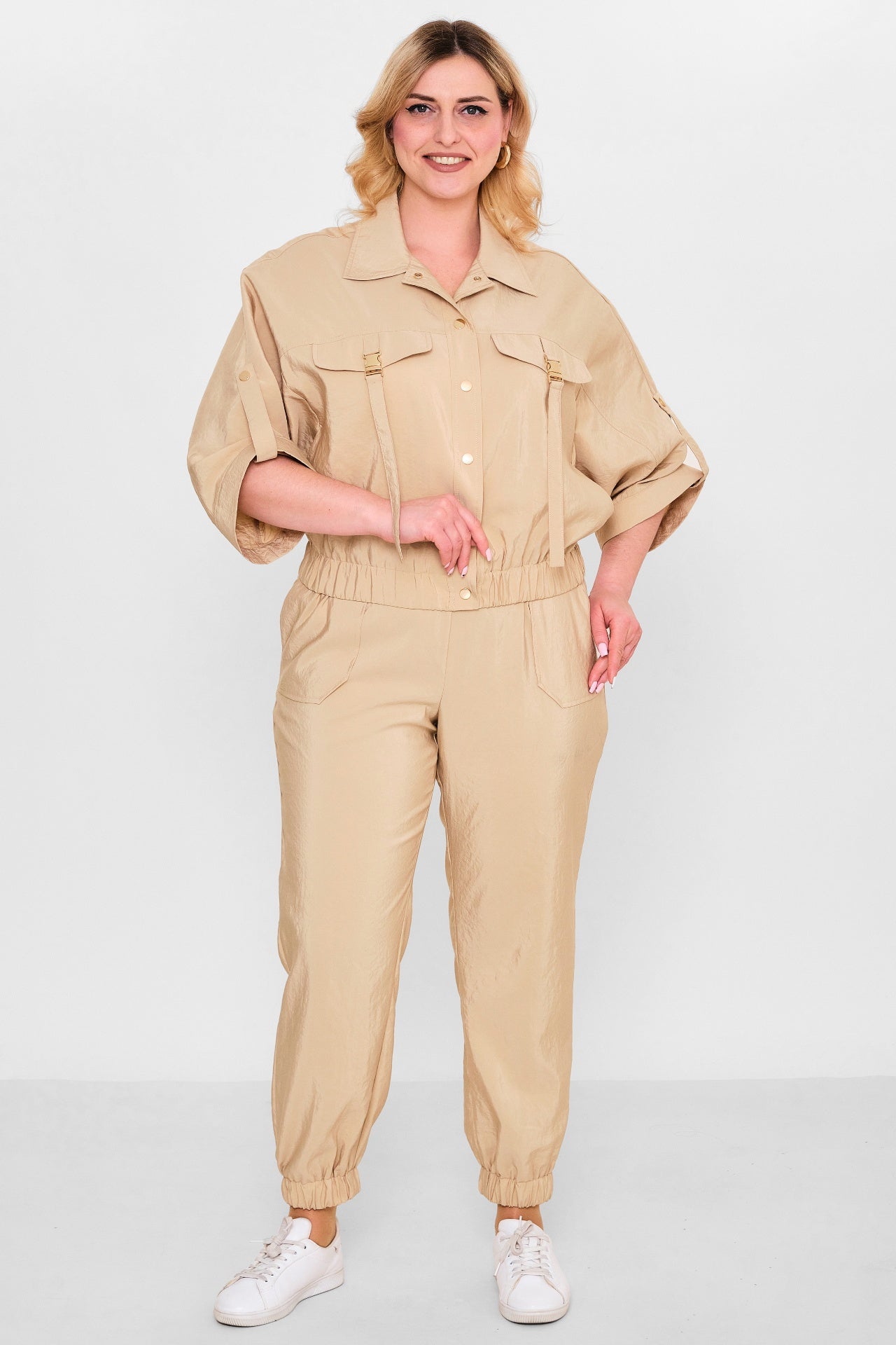 Laluce - Plus Size Jacket (L2.Y26.CK.2C141) - 8690200087653