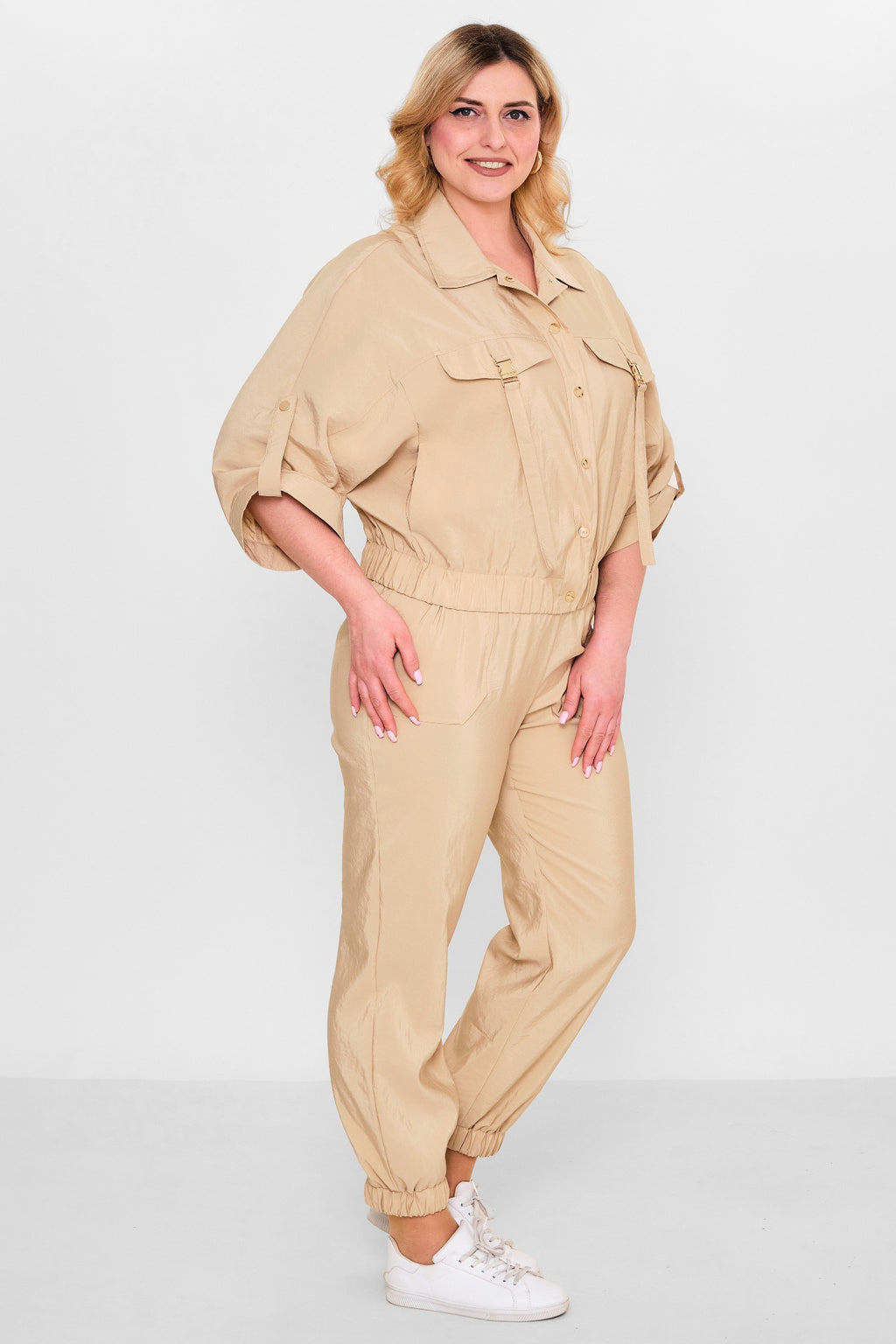 Laluce - Plus Size Jacket (L2.Y26.CK.2C141) - 8690200087653