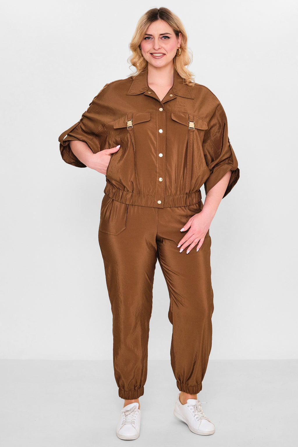 Laluce - Plus Size Jacket (L2.Y26.CK.2C141) - 8690200087660