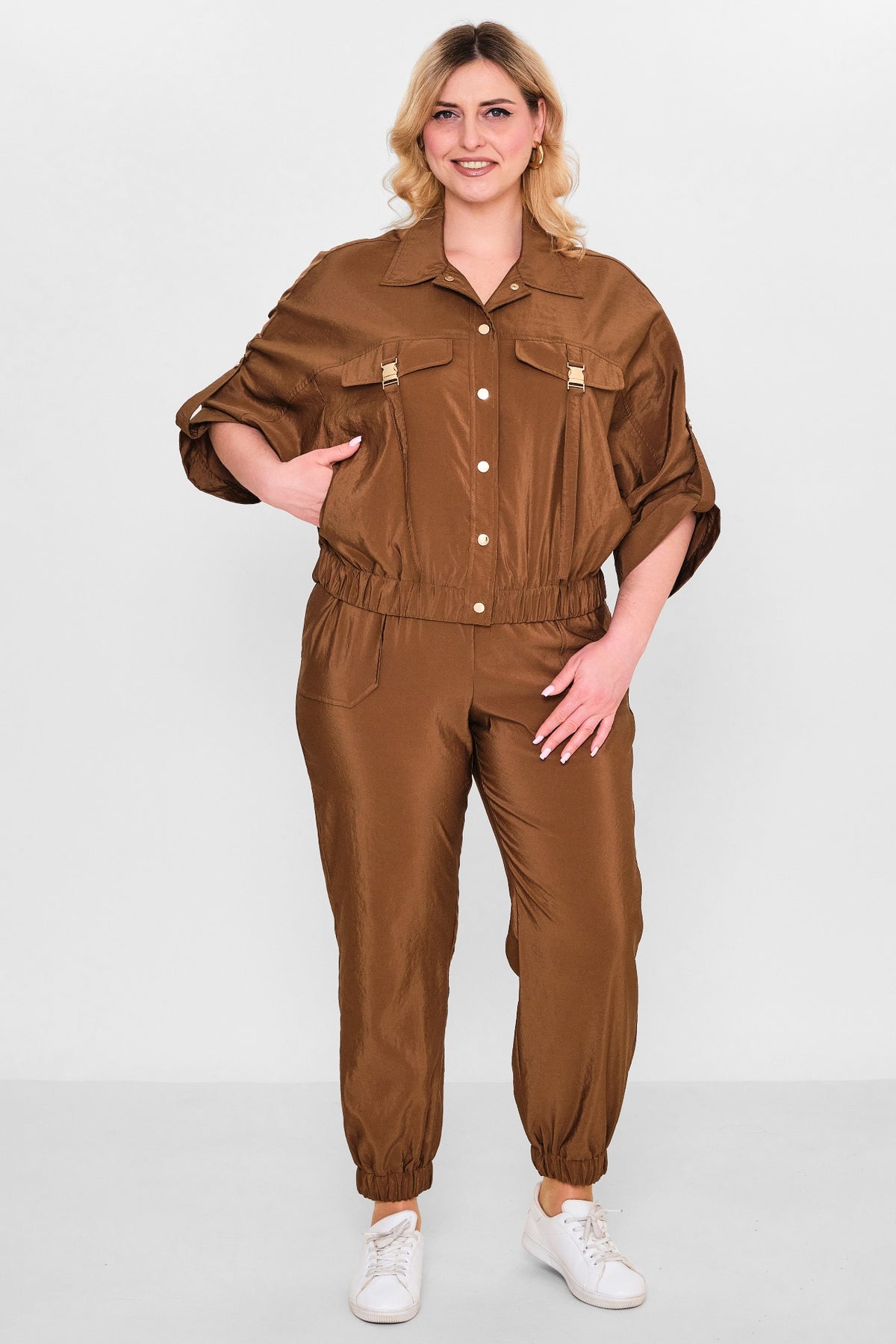 Laluce - Plus Size Jacket (L2.Y26.CK.2C141) - 8690200087660