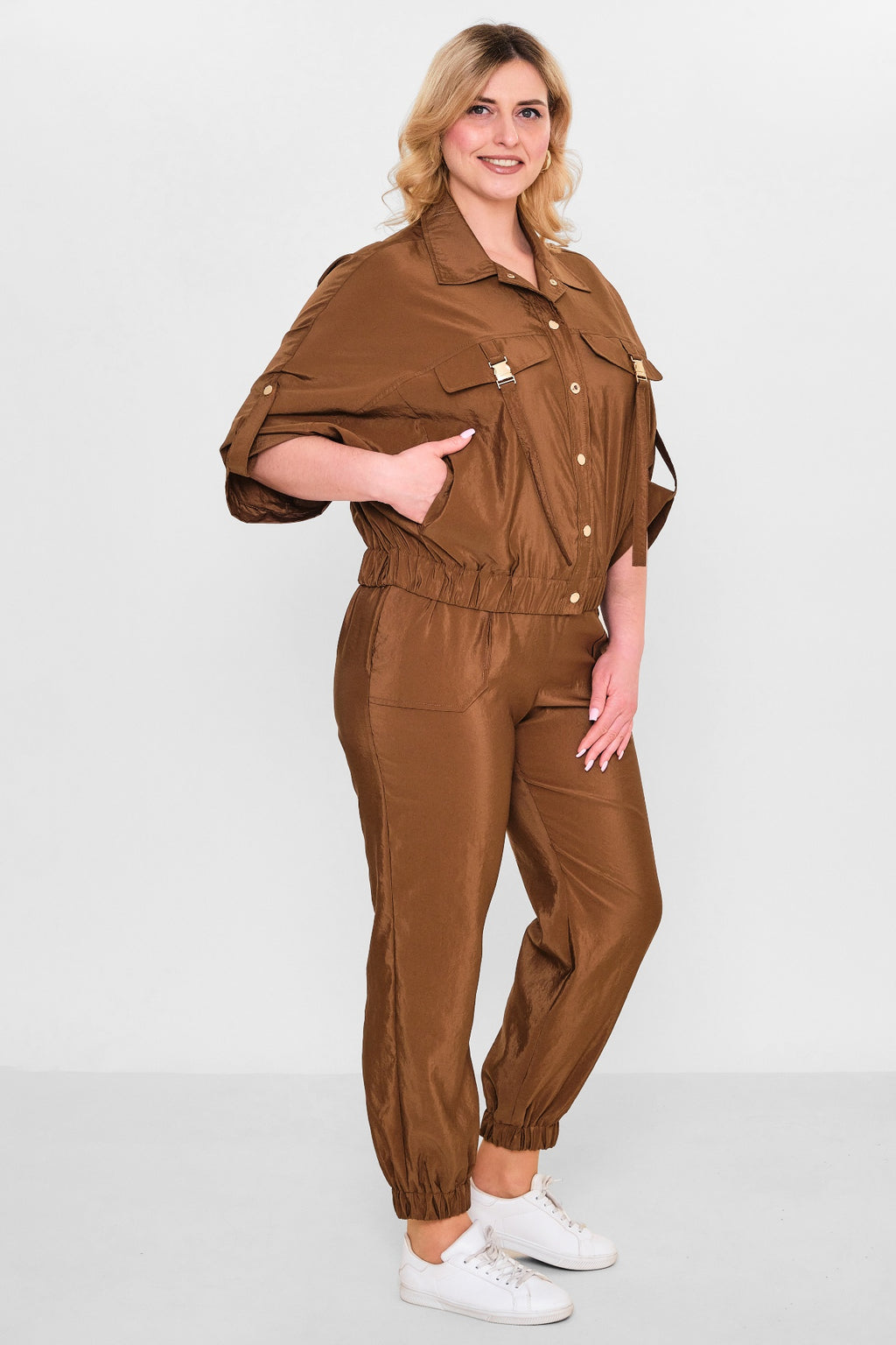 Laluce - Plus Size Jacket (L2.Y26.CK.2C141) - 8690200087660