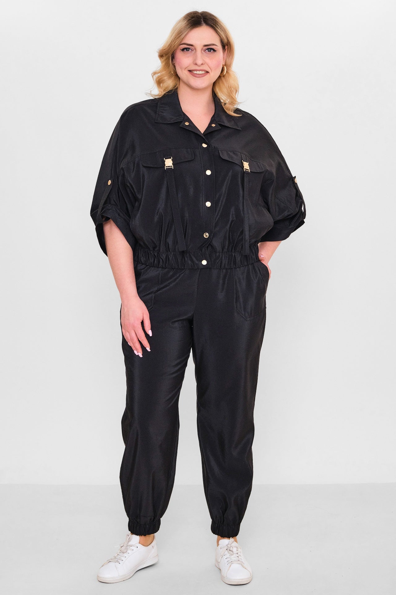 Laluce - Plus Size Trousers (L2.Y26.PNT.2P229) - 8690200087684