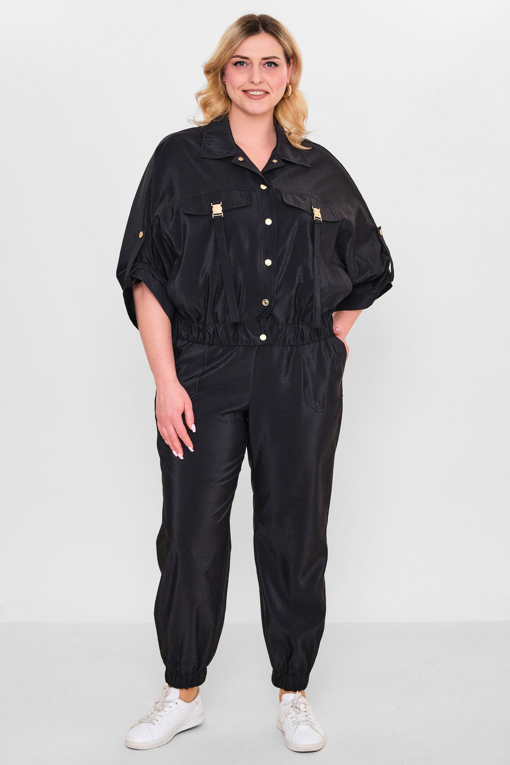 Laluce - Plus Size Trousers (L2.Y26.PNT.2P229) - 8690200087684