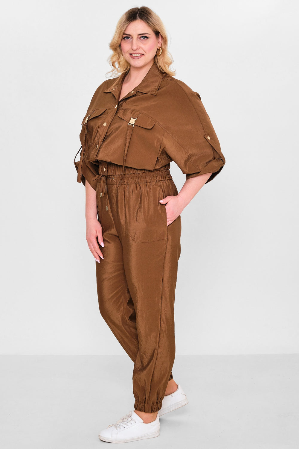 Laluce - Plus Size Trousers (L2.Y26.PNT.2P229) - 8690200087707