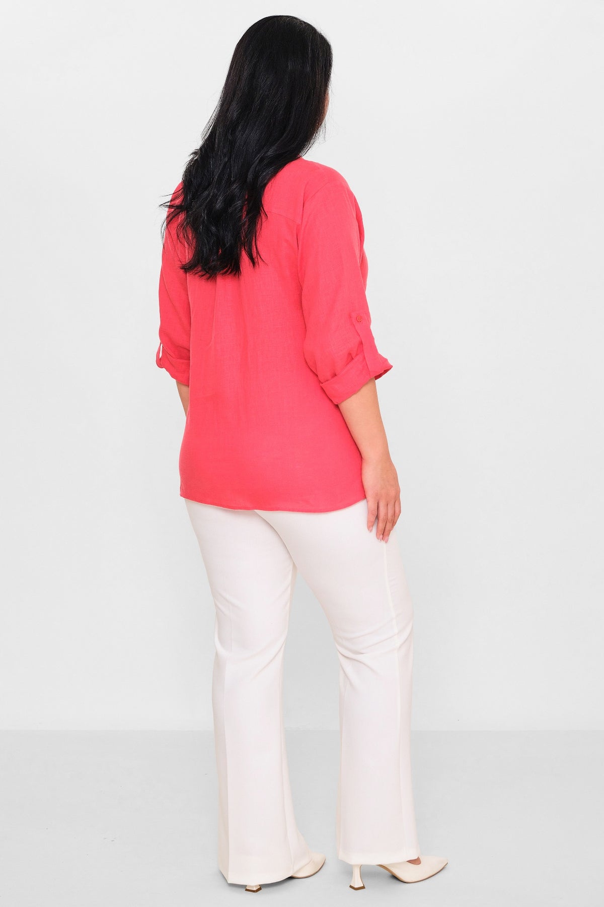Selen - Plus Size Blouse (SLN26Y160317) - 8690200087882