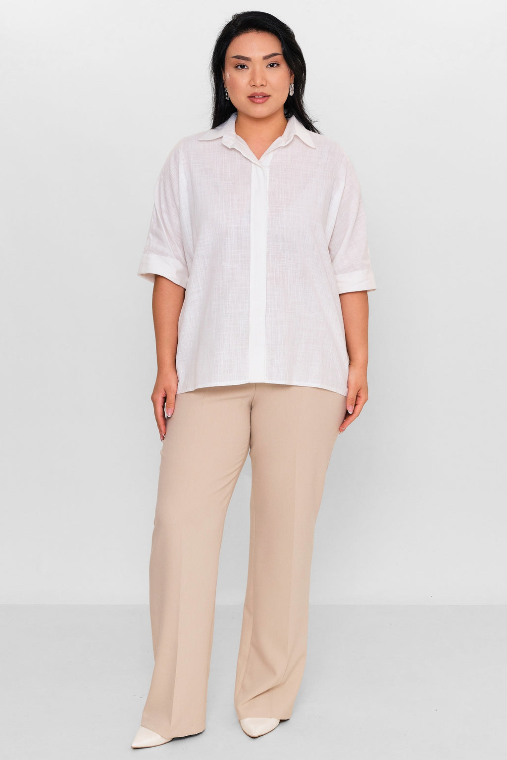 Selen - Plus Size Blouse (SLN26Y160318) - 8690200087905