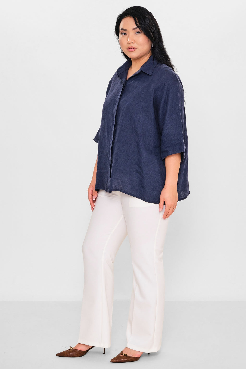 Selen - Plus Size Blouse (SLN26Y160318) - 8690200087929