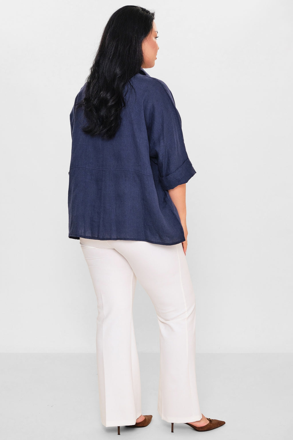 Selen - Plus Size Blouse (SLN26Y160318) - 8690200087929