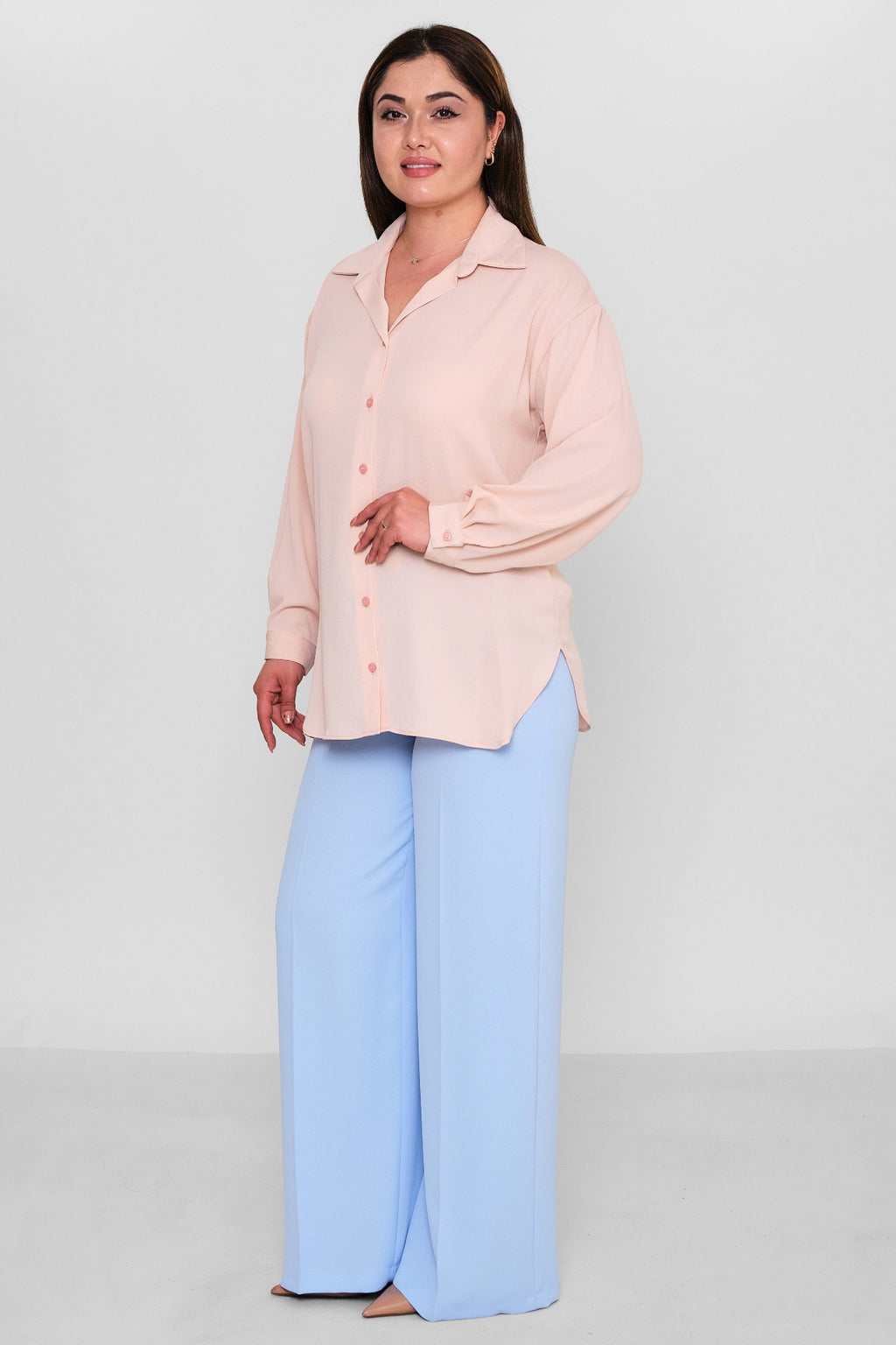Selen - Plus Size Blouse (SLN26Y660270) - 8690200087950