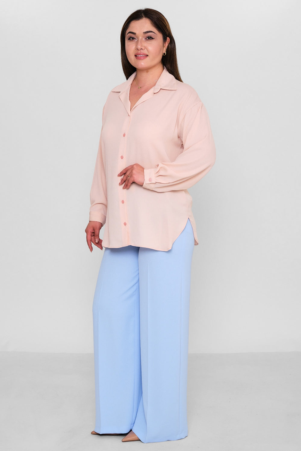 Selen - Plus Size Blouse (SLN26Y660270) - 8690200087950