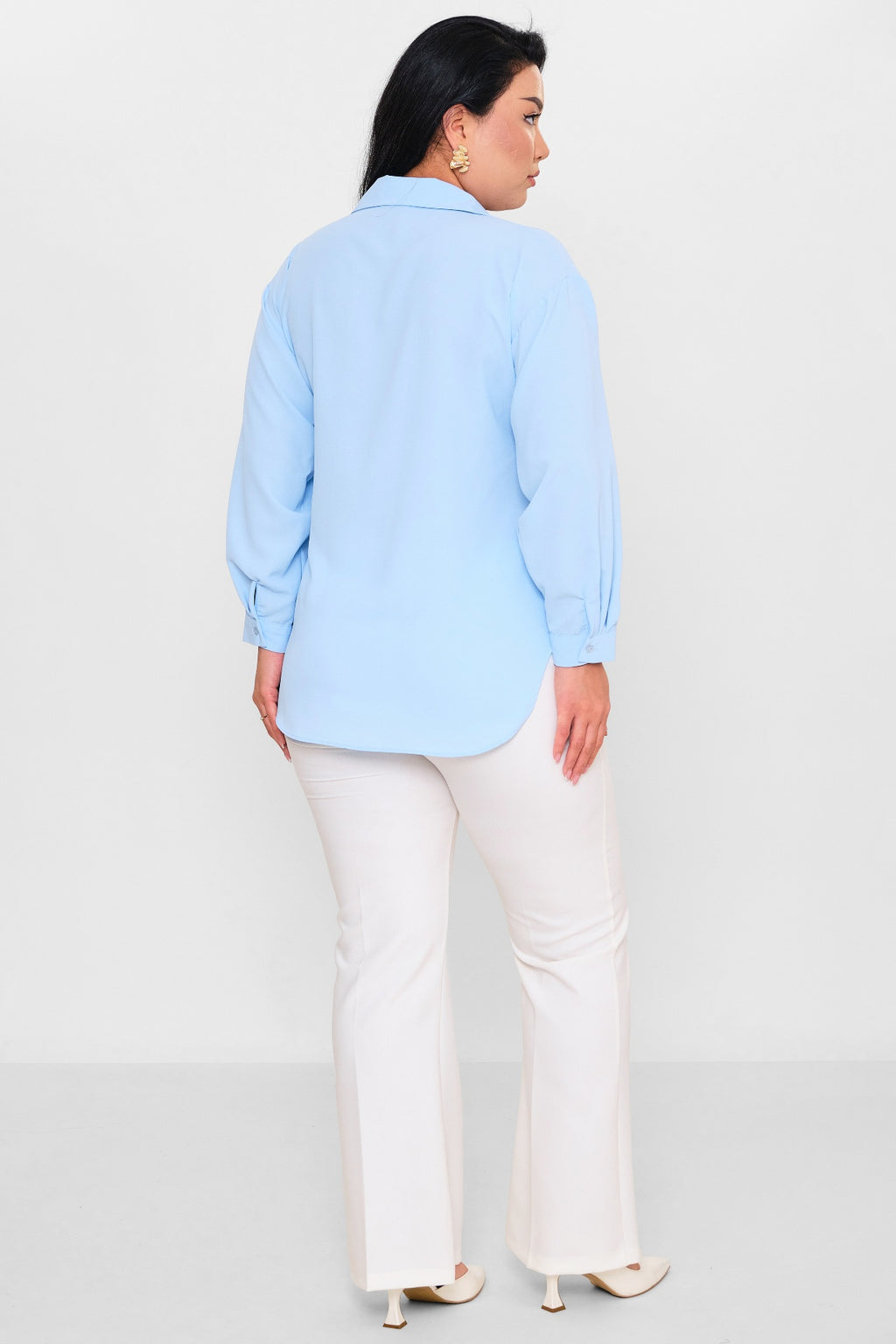 Selen - Plus Size Blouse (SLN26Y660270) - 8690200087974