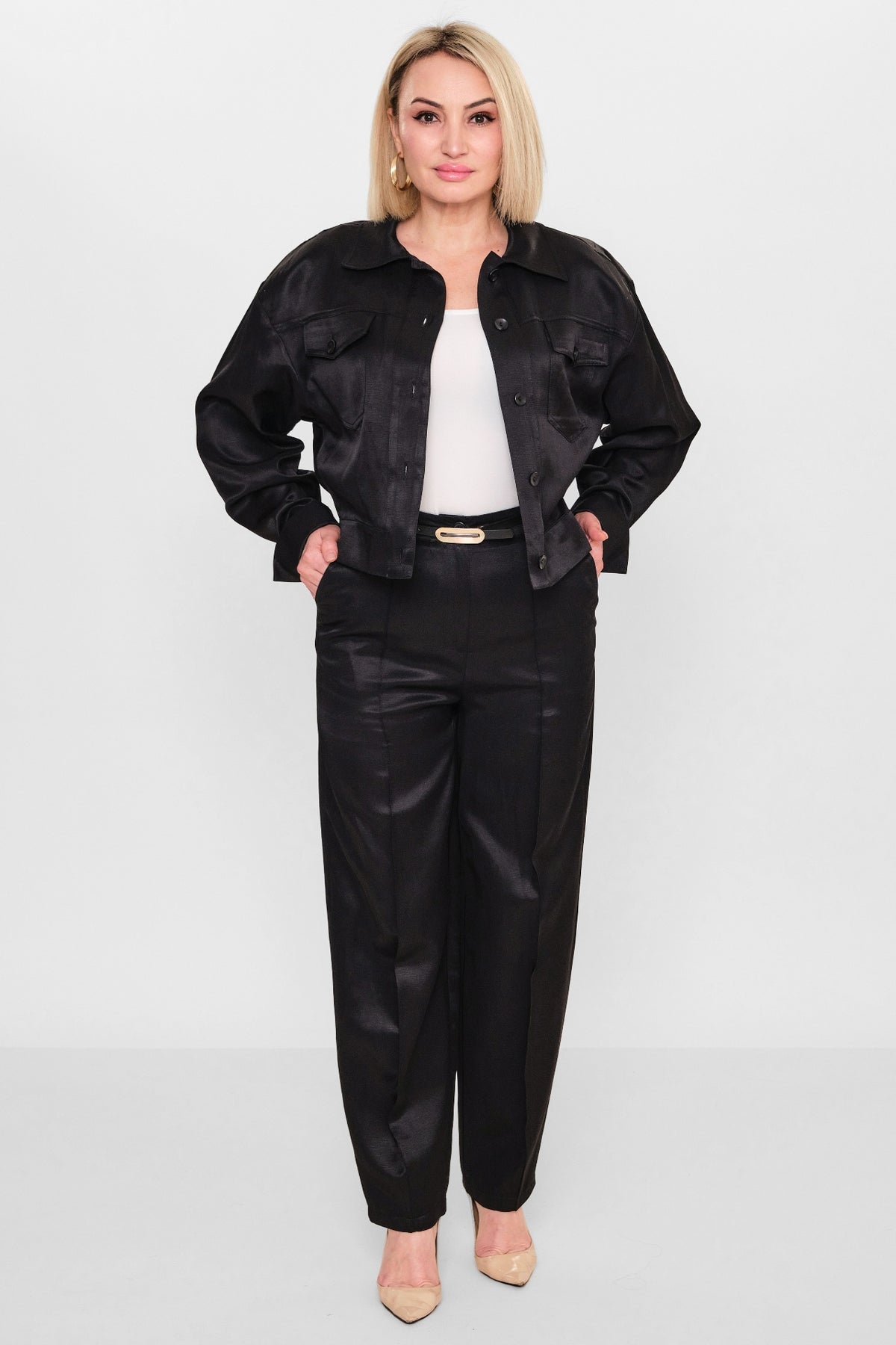 Salkim - Plus Size Trousers (SLK26Y56002) - 8690200088186