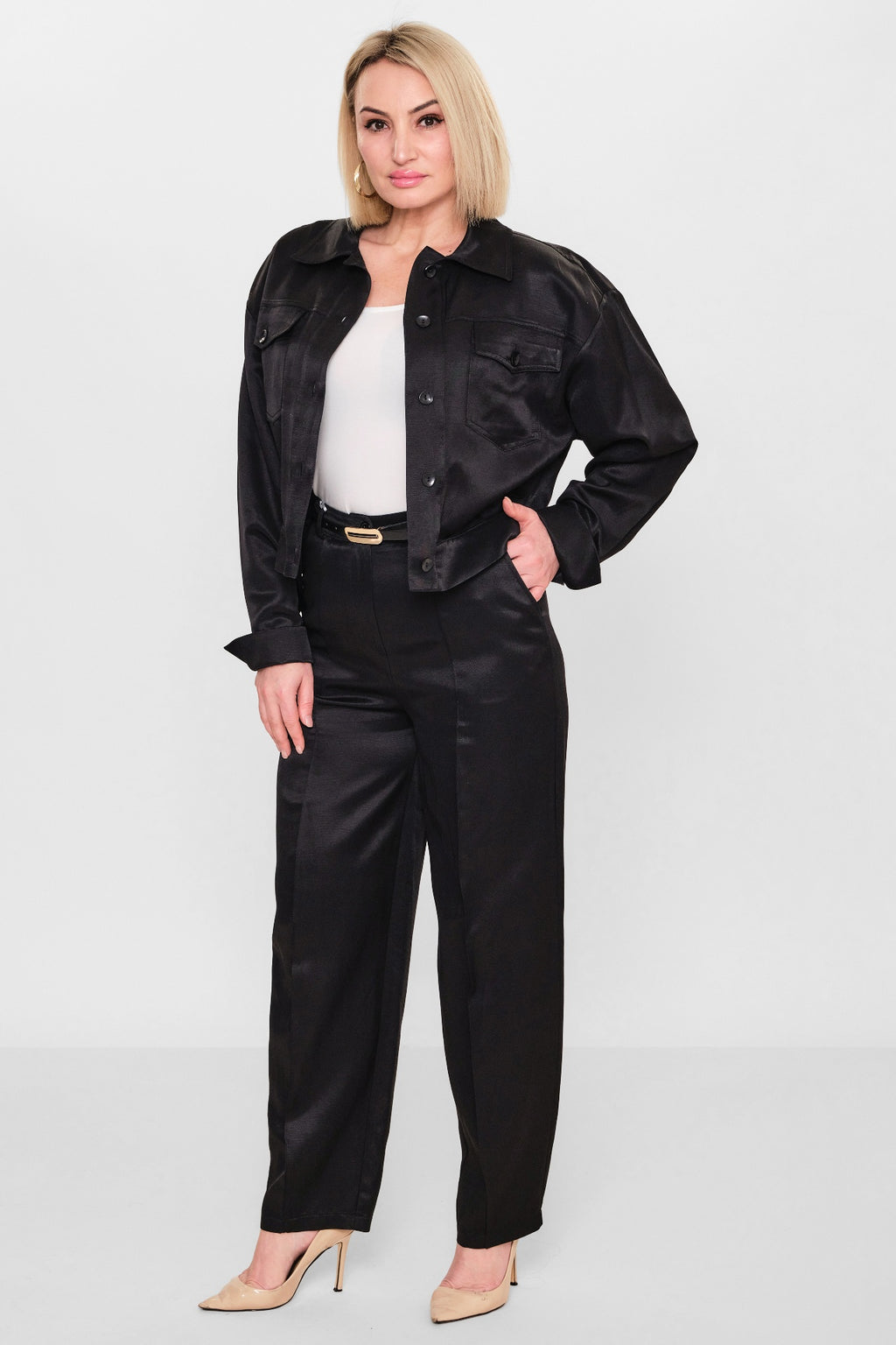Salkim - Plus Size Trousers (SLK26Y56002) - 8690200088186