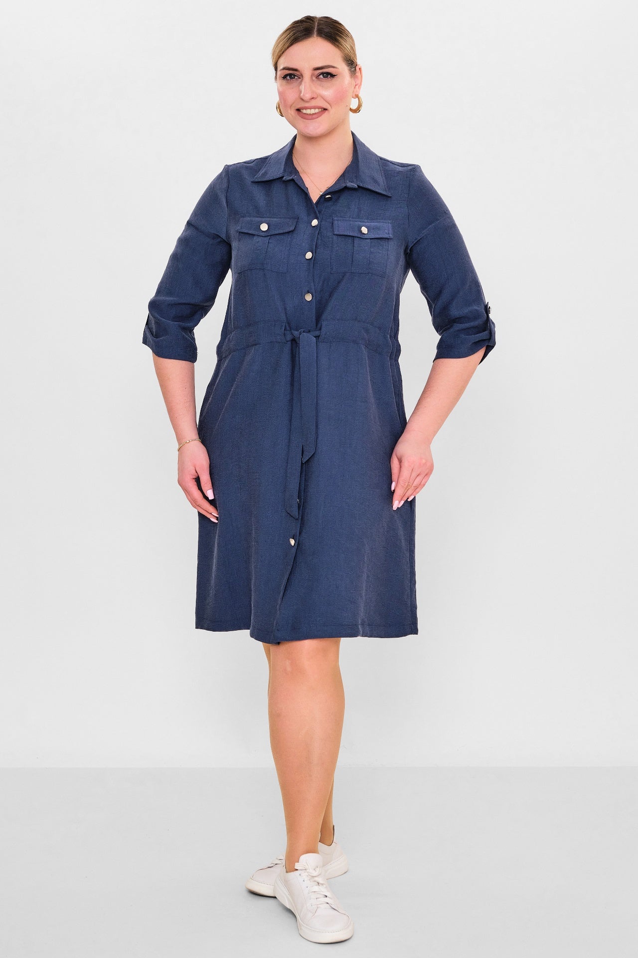 Salkim - Plus Size Dress (SLK26Y76011BB) - 8690200088414