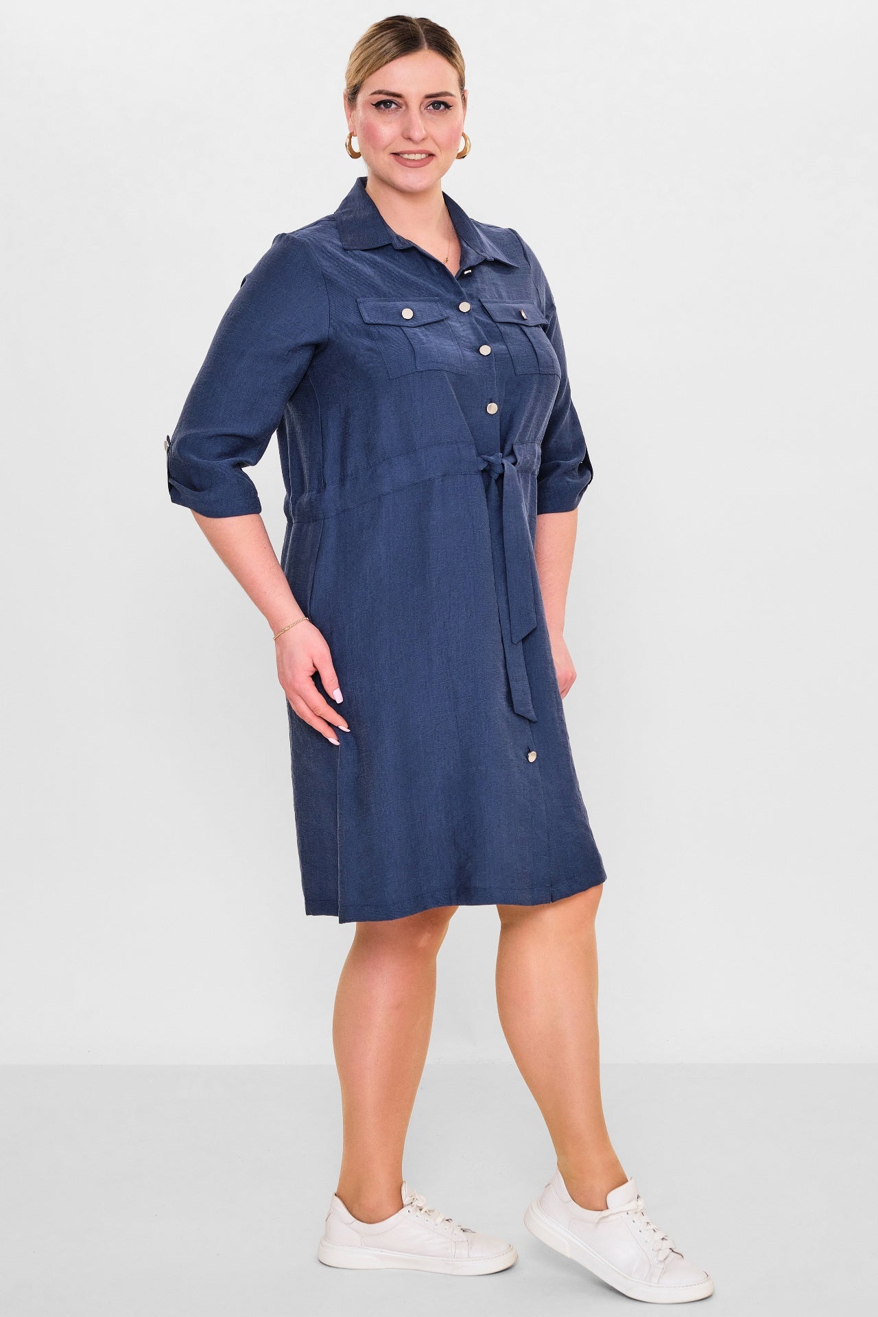 Salkim - Plus Size Dress (SLK26Y76011BB) - 8690200088414