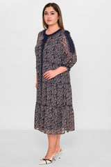 Gumanize - Plus Size Dress (GMZ2025-1140-5346) - 8690200088469