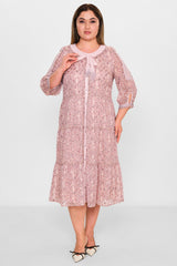Gumanize - Plus Size Dress (GMZ2025-1140-5346) - 8690200088476