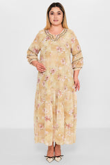 Gumanize - Plus Size Dress (GMZ2025-1160-7600) - 8690200088490