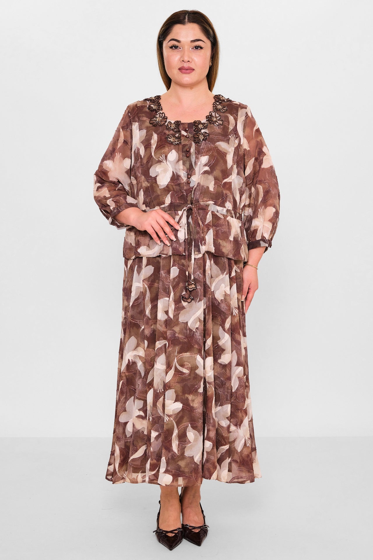 Gumanize - Plus Size Dress (GMZ2026-337-7992) - 8690200088544